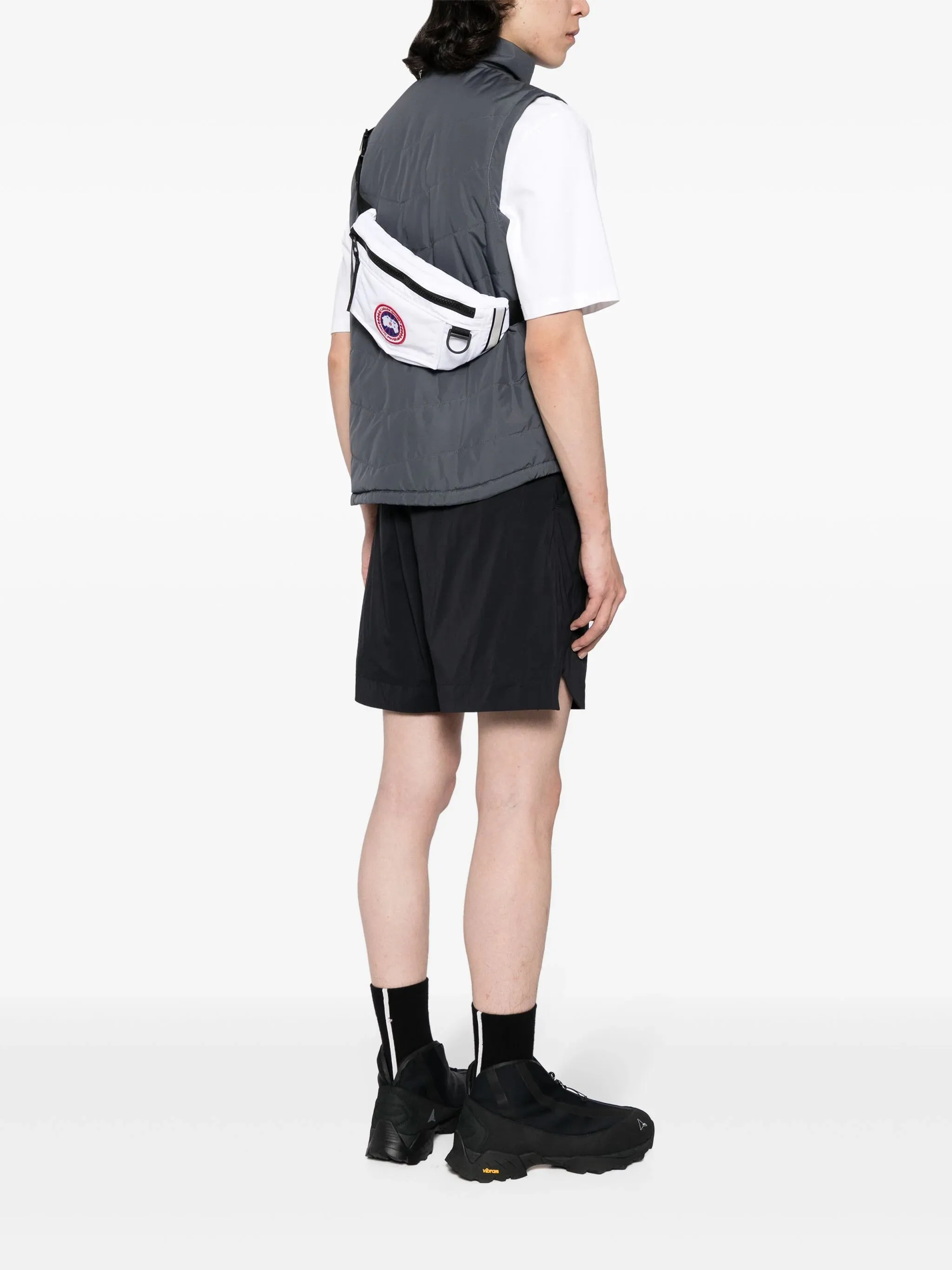 Logo-Applique Belt Bag