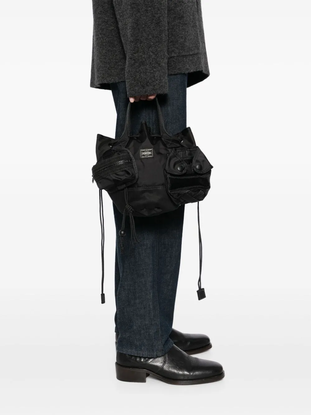 Logo-Patch Tote Bag
