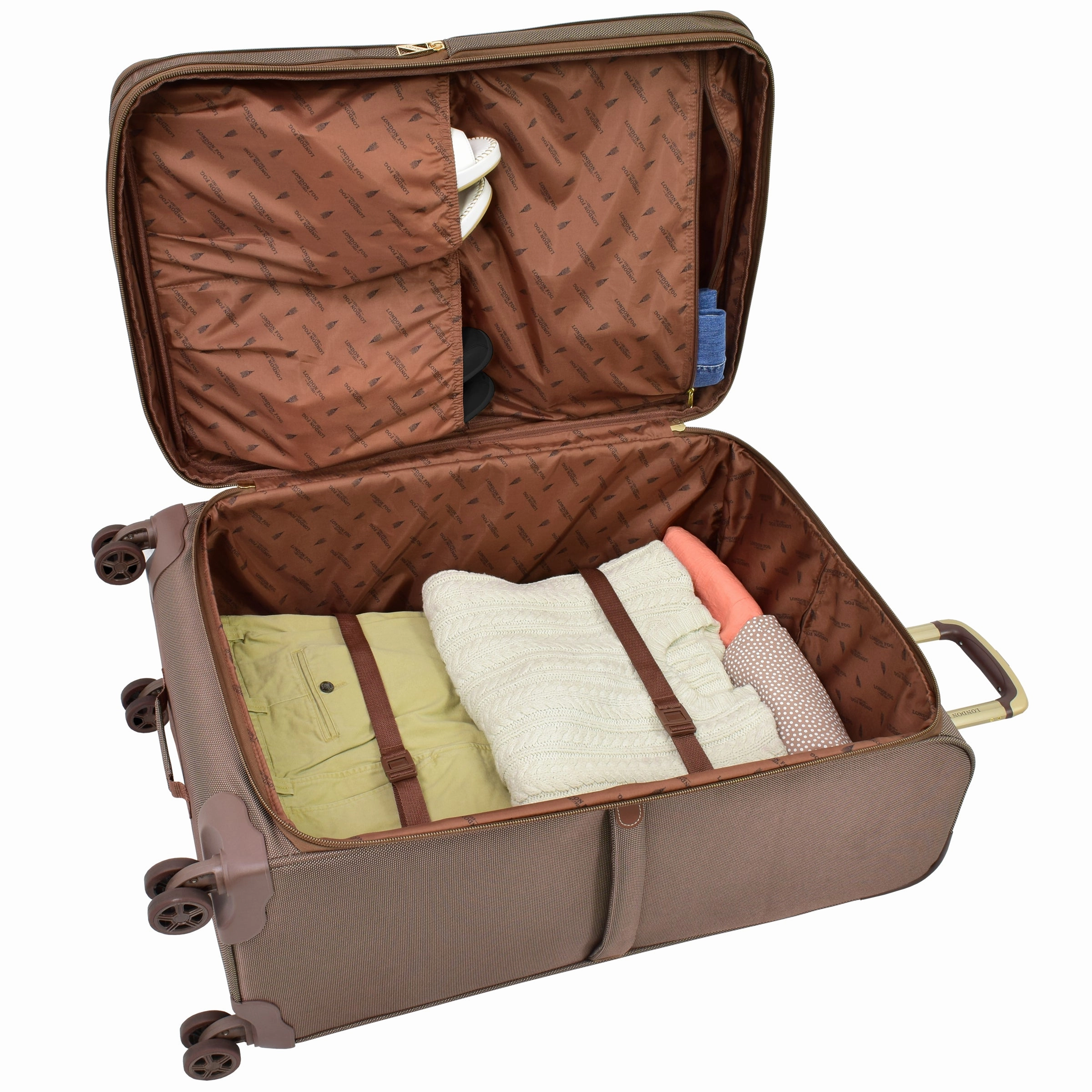 London Fog Kensington II 20" 4-Wheel Carry-On Luggage