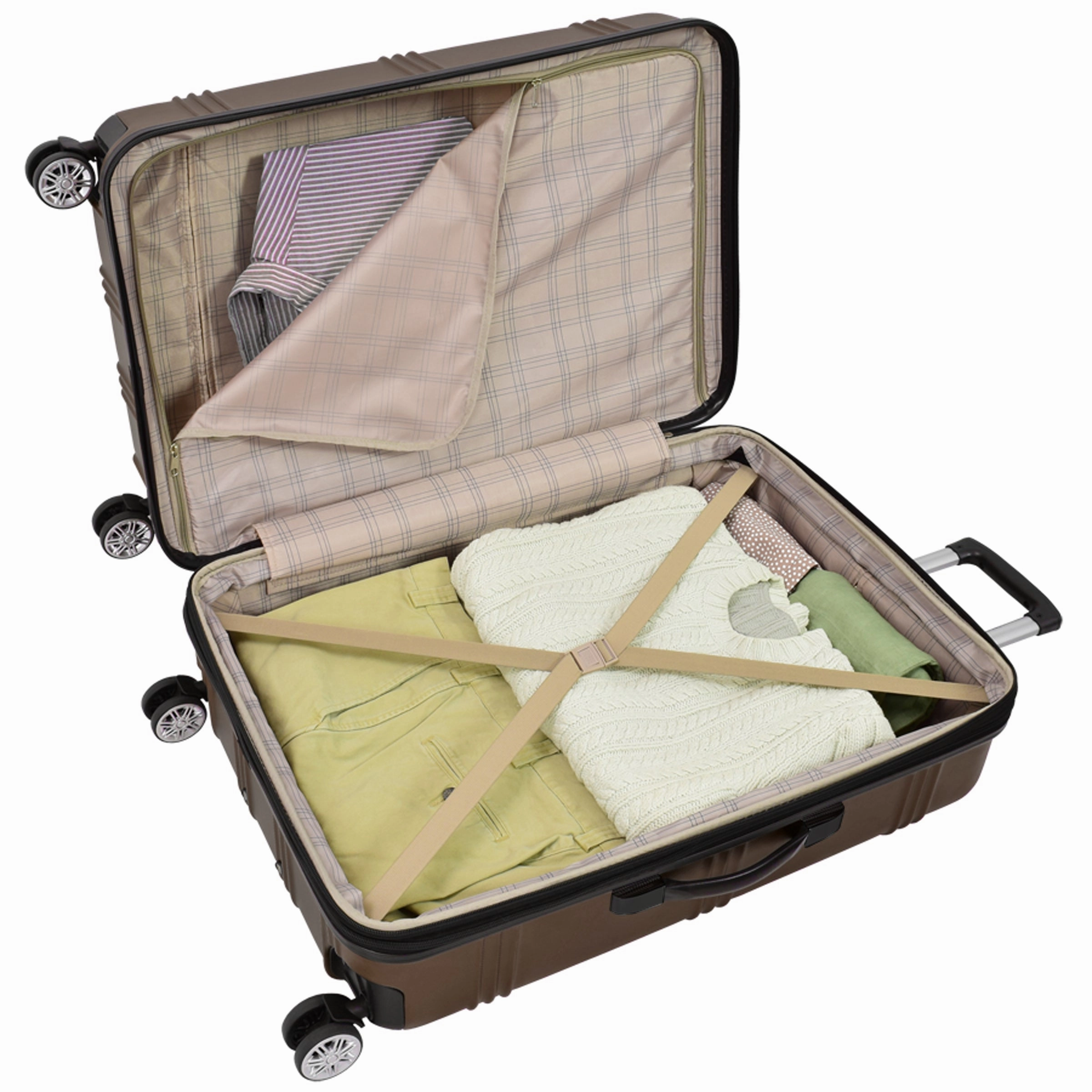 London Fog Kingsbury 25" 4-Wheel Medium Luggage