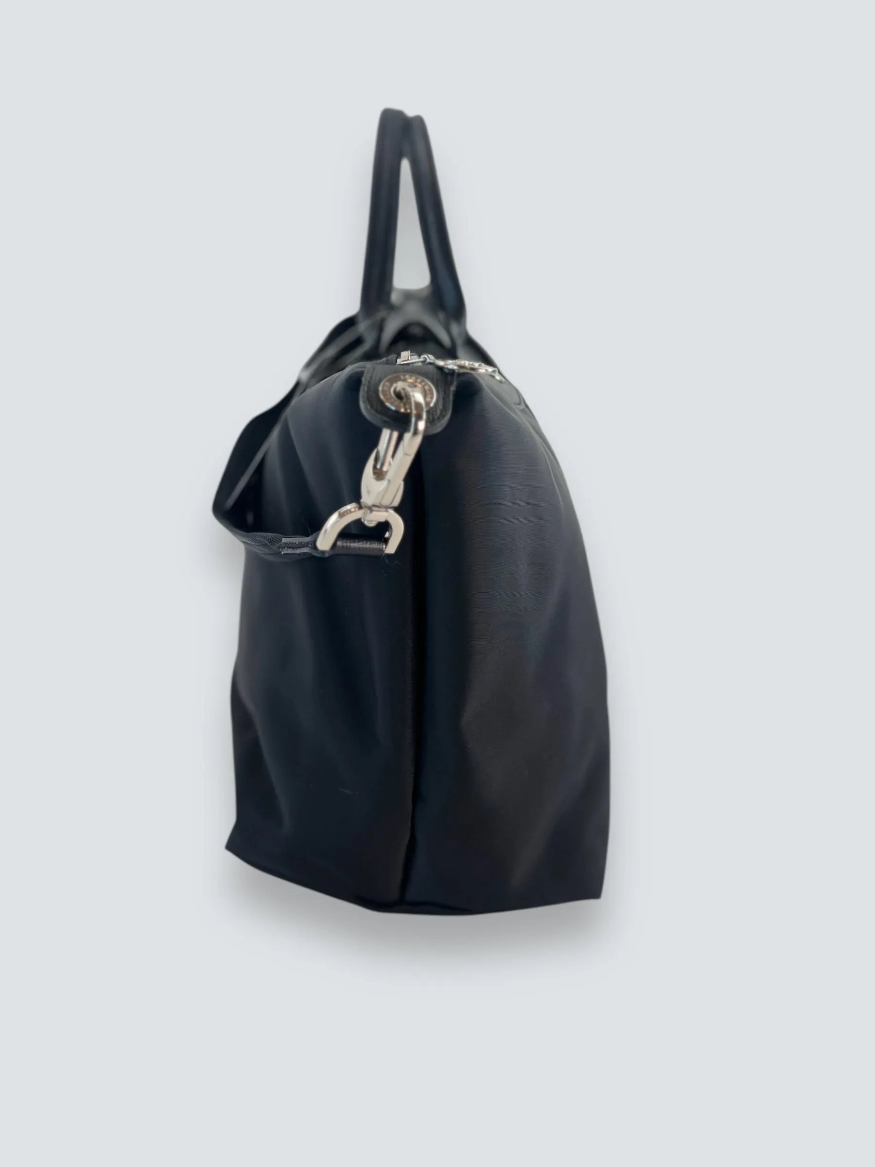 Longchamp Black Le Pilage M Handbag