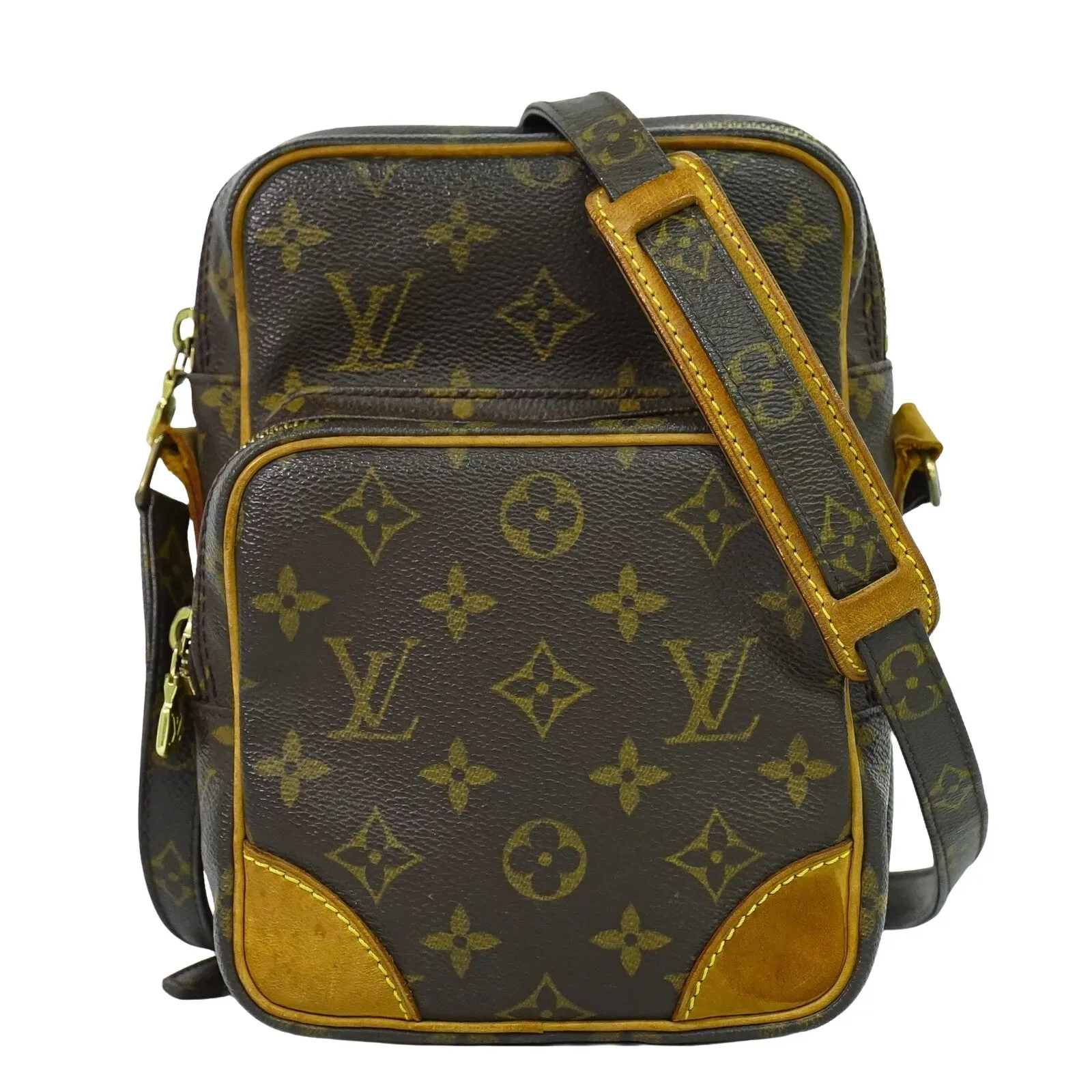Louis Vuitton Amazon Canvas Shoulder Bag (Pre-Owned)