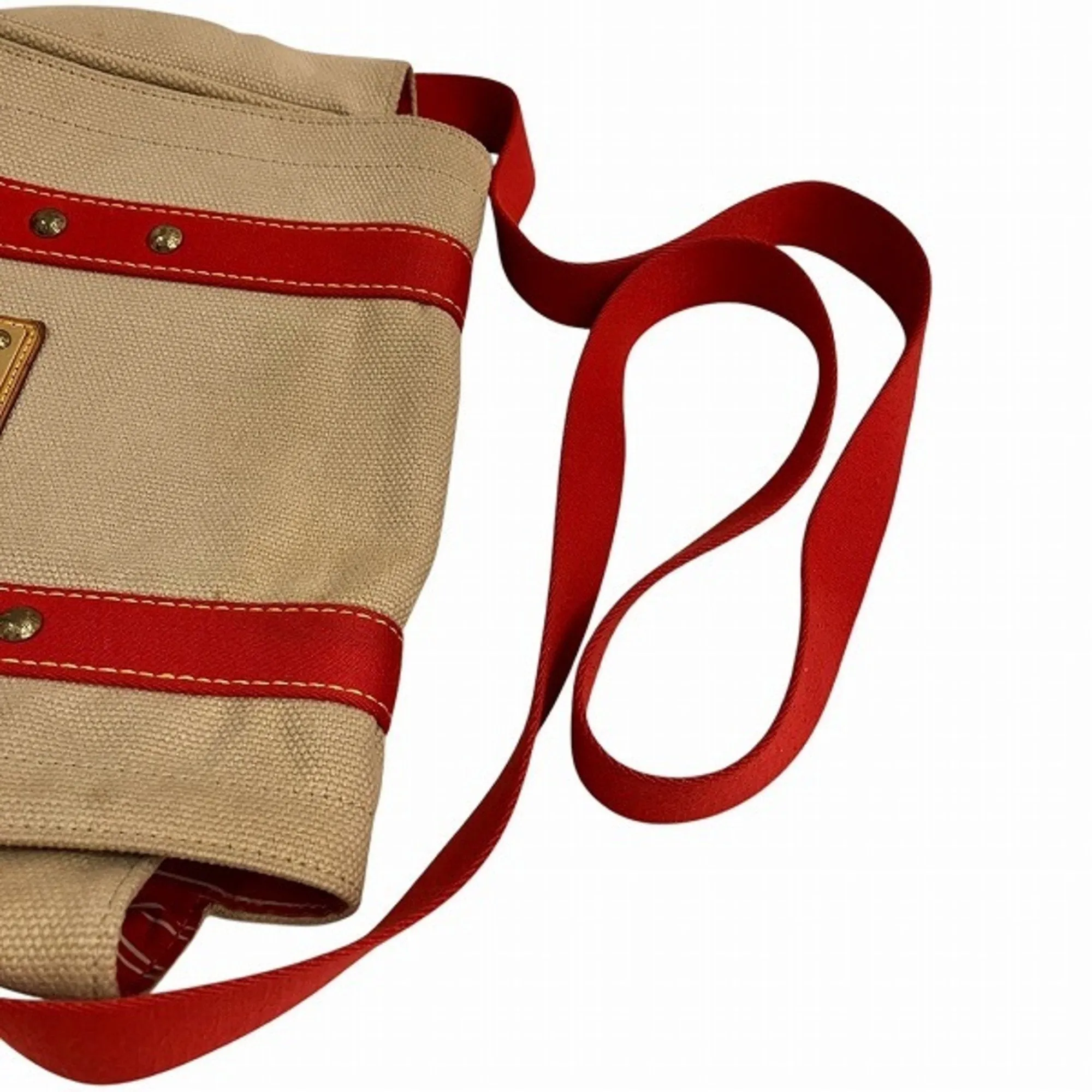 Louis Vuitton Antigua Canvas Shoulder Bag (Pre-Owned)