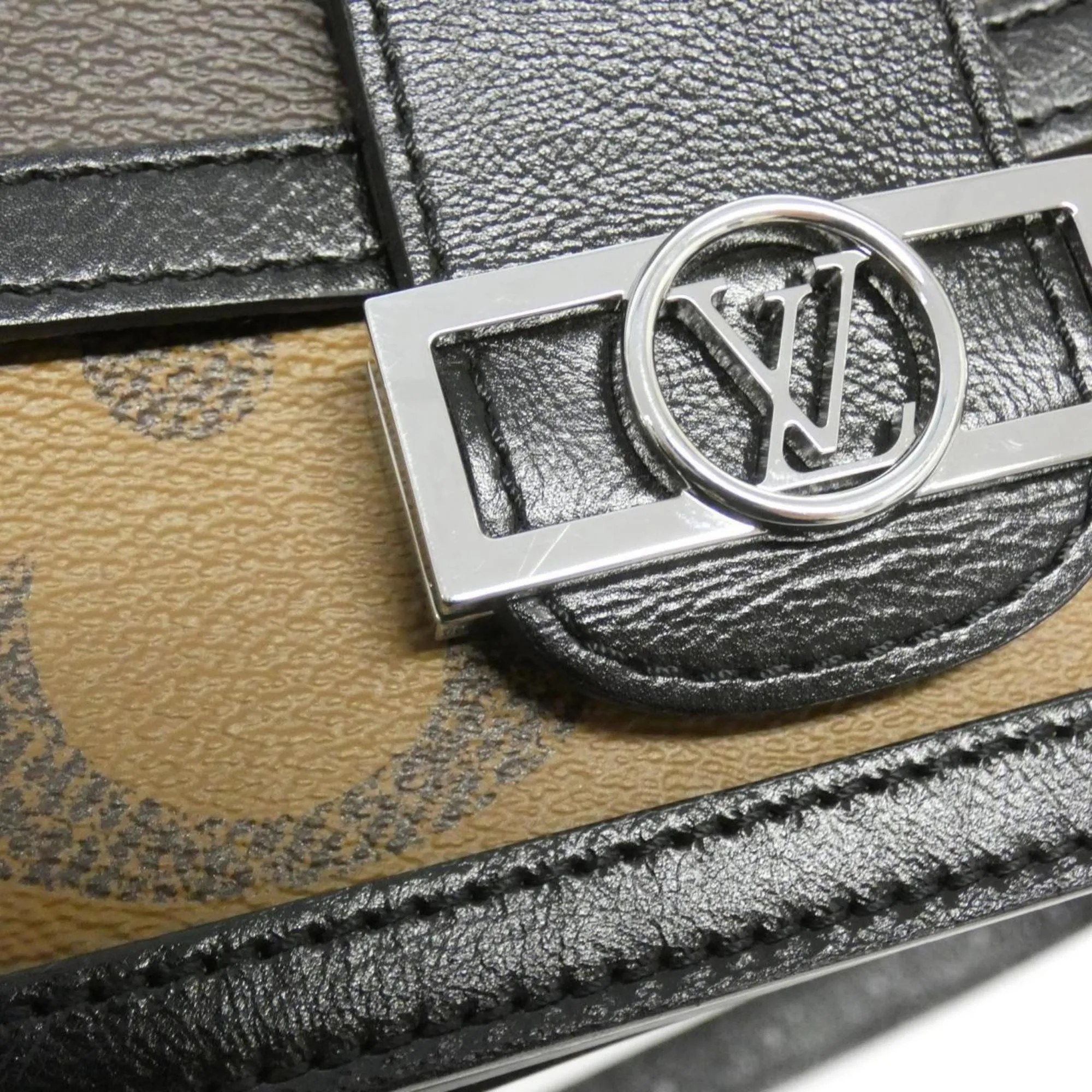 Louis Vuitton Belt Bag Canvas Shoulder Bag (Pre-Owned)