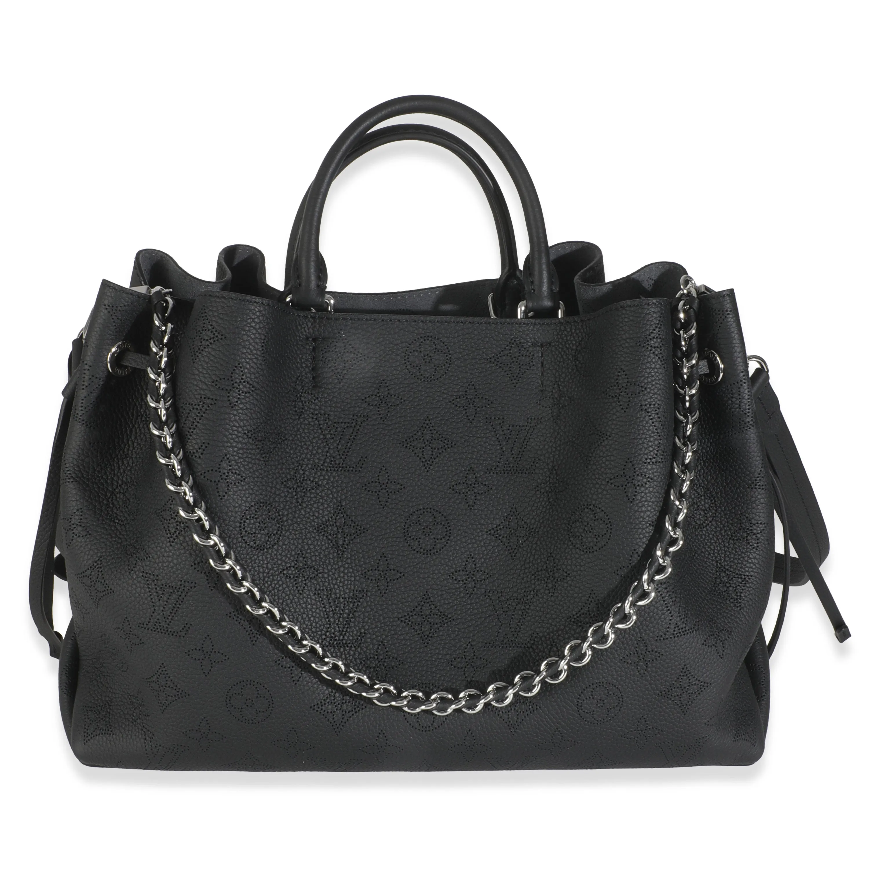 Louis Vuitton Black Monogram Mahina Bella Tote