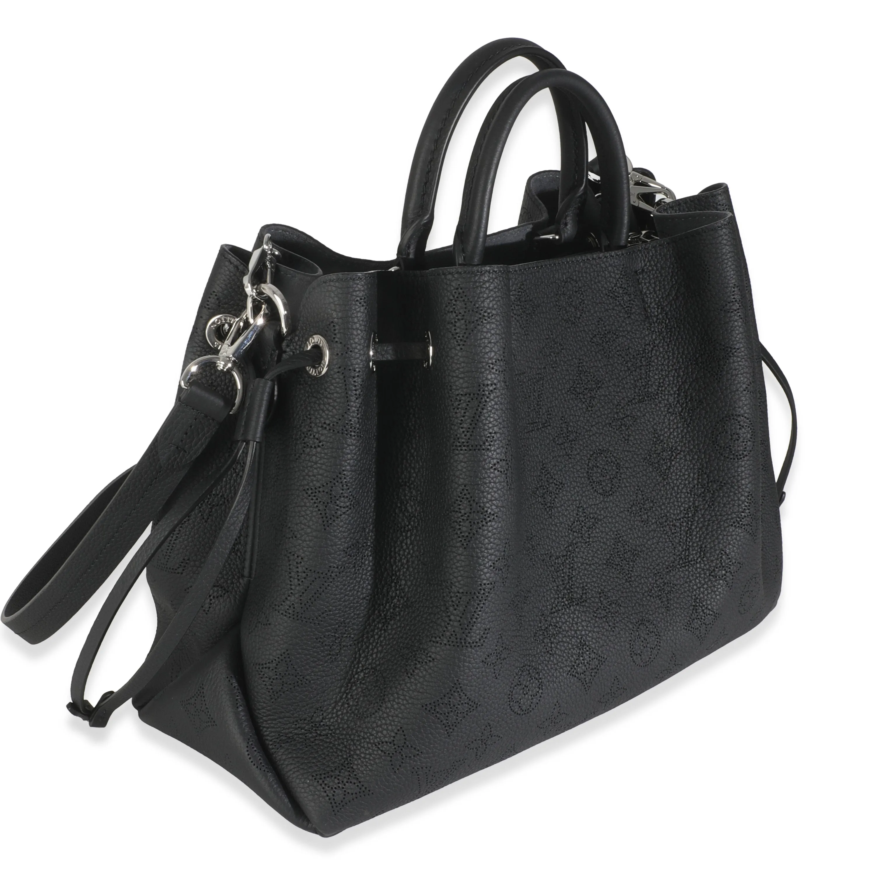 Louis Vuitton Black Monogram Mahina Bella Tote