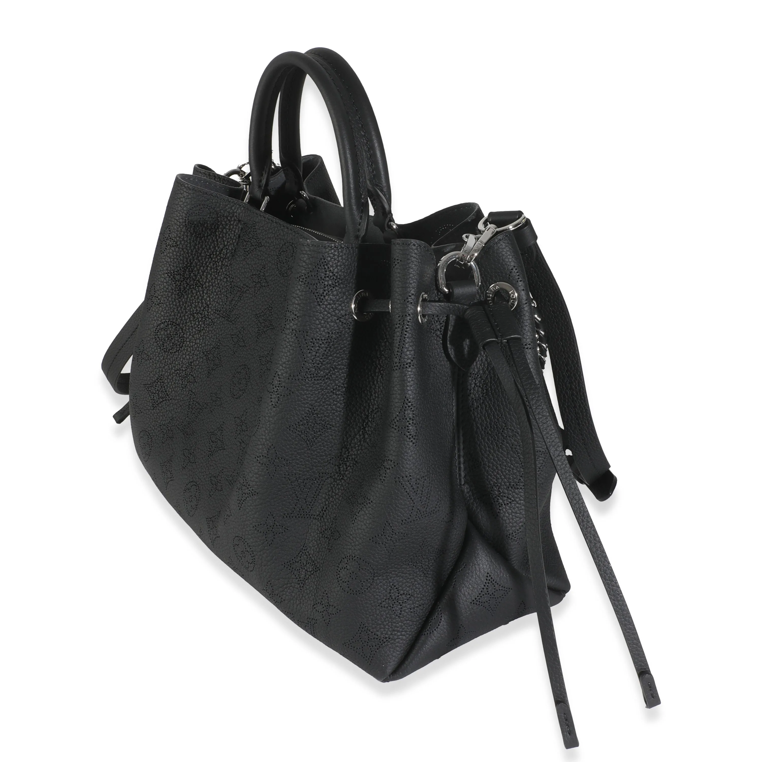 Louis Vuitton Black Monogram Mahina Bella Tote