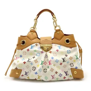 Louis Vuitton Blanc Pvc Shoulder Bag Tote Bag (Pre-Owned)