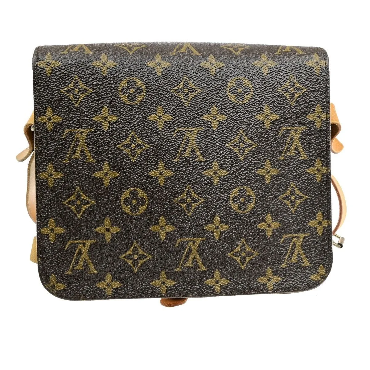 Louis Vuitton Cartouchiere Canvas Shoulder Bag (Pre-Owned)
