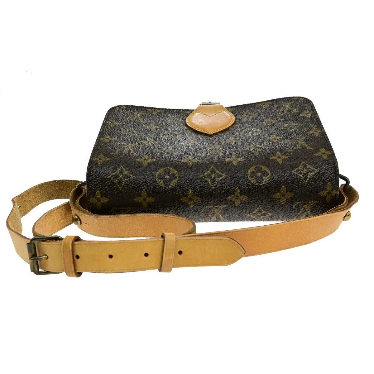 Louis Vuitton Cartouchiere Canvas Shoulder Bag (Pre-Owned)