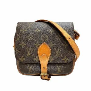 Louis Vuitton Cartouchiere Canvas Shoulder Bag (Pre-Owned)