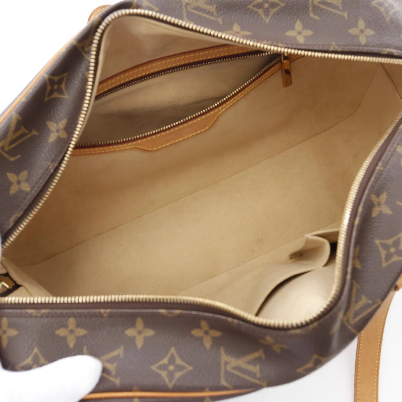 Louis Vuitton Cite GM Monogram Shoulder Bag