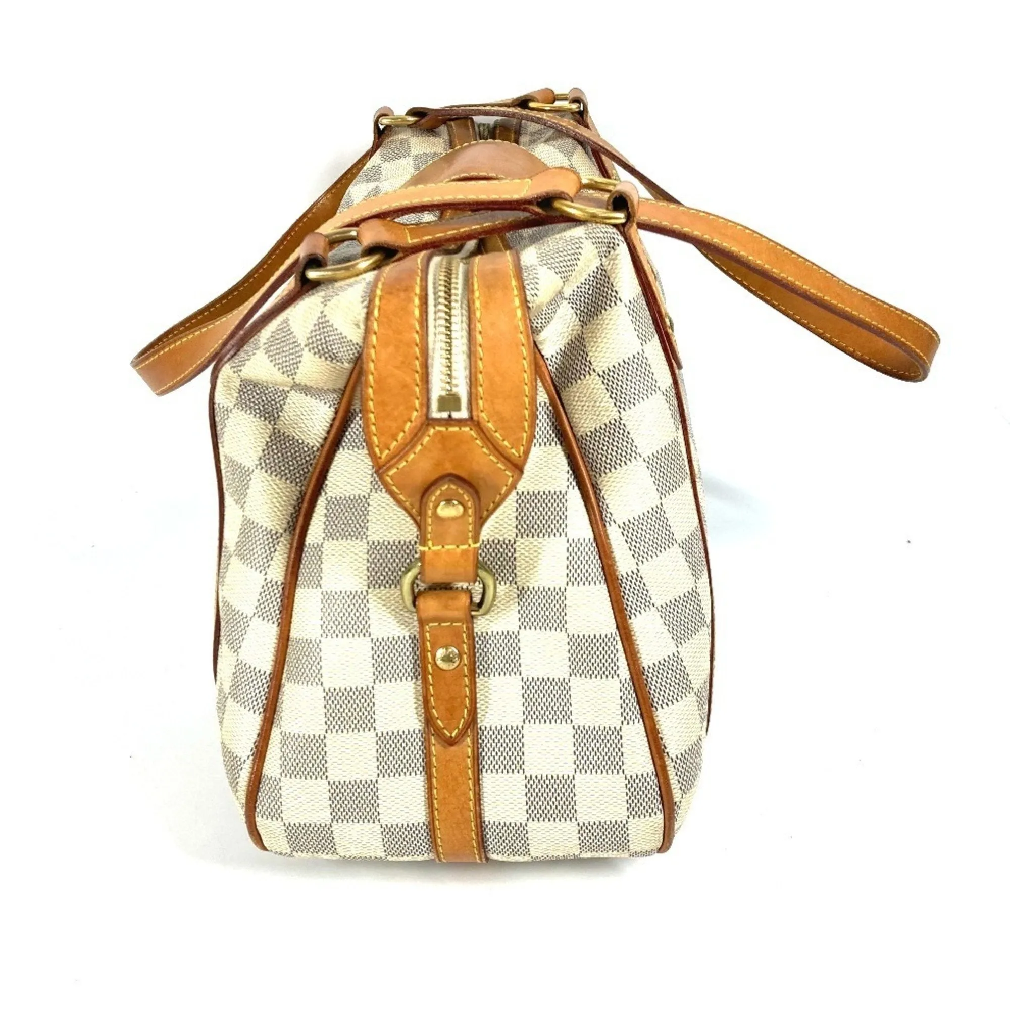 Louis Vuitton Damier Azur Shoulder Bag Tote Bag (Pre-Owned)
