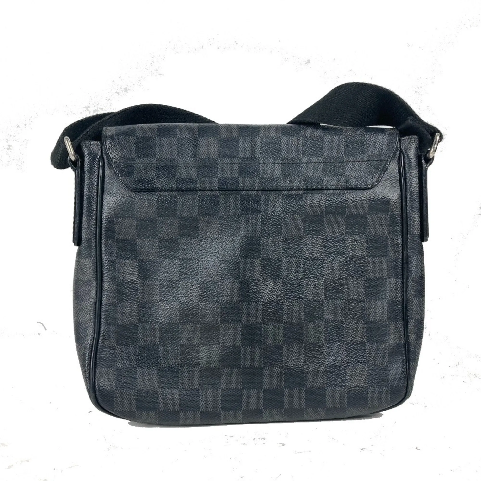 Louis Vuitton Damier Graphite Shoulder Bag (Pre-Owned)