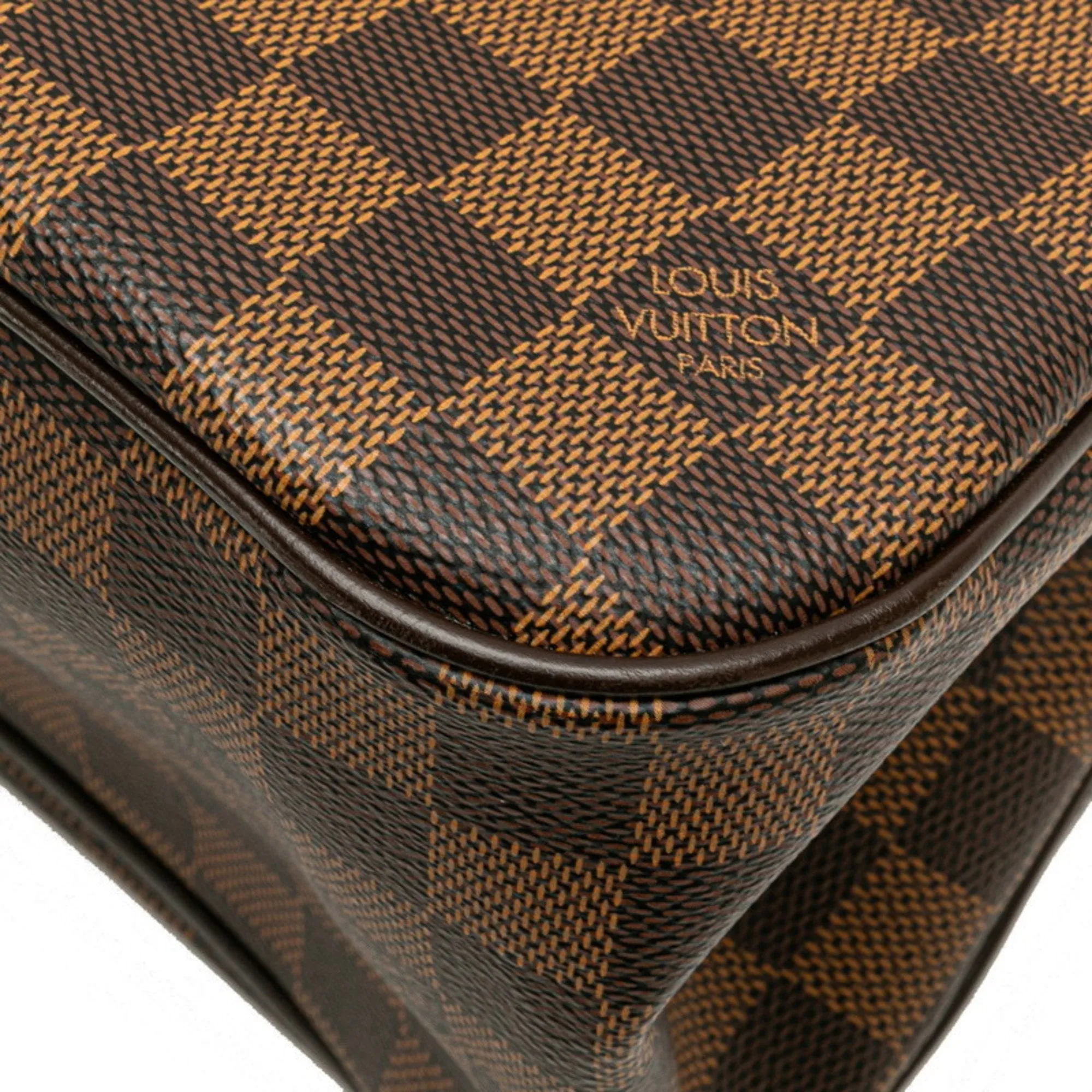 Louis Vuitton Damier Pvc Leather Shoulder Bag Tote Bag (Pre-Owned)