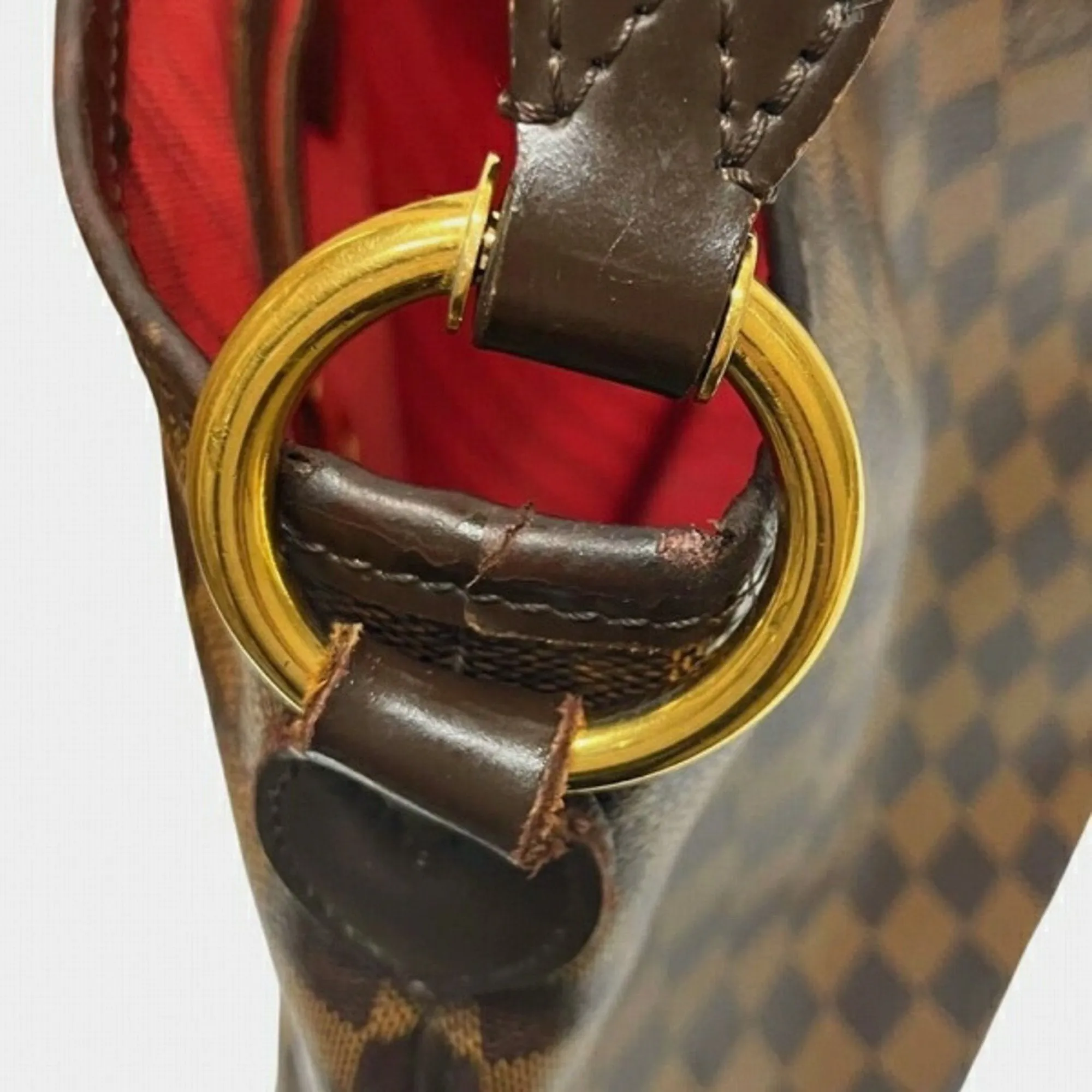 Louis Vuitton Defull Pm Canvas Shoulder Bag (Pre-Owned)