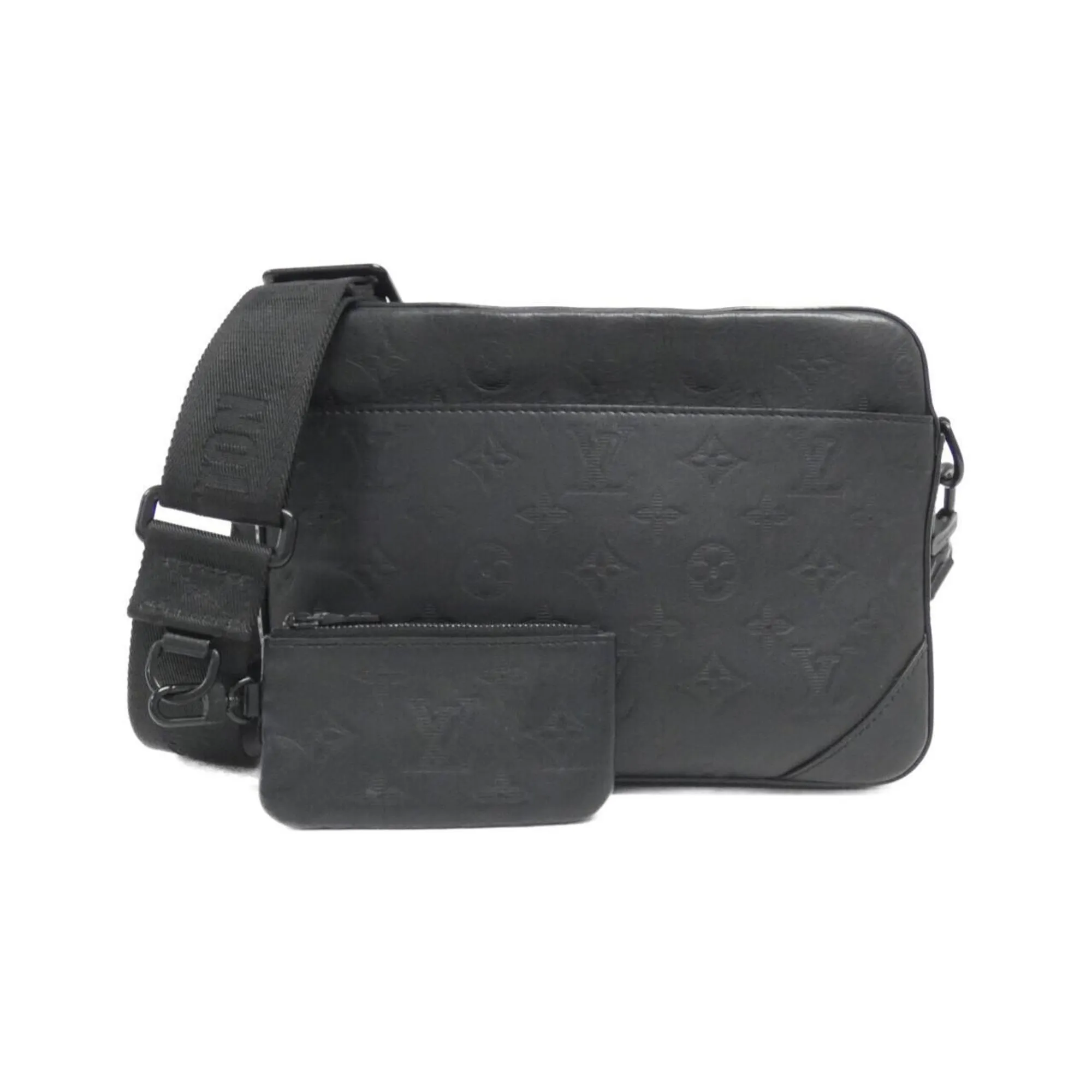 Louis Vuitton Duo Messenger Leather Shoulder Bag (Pre-Owned)