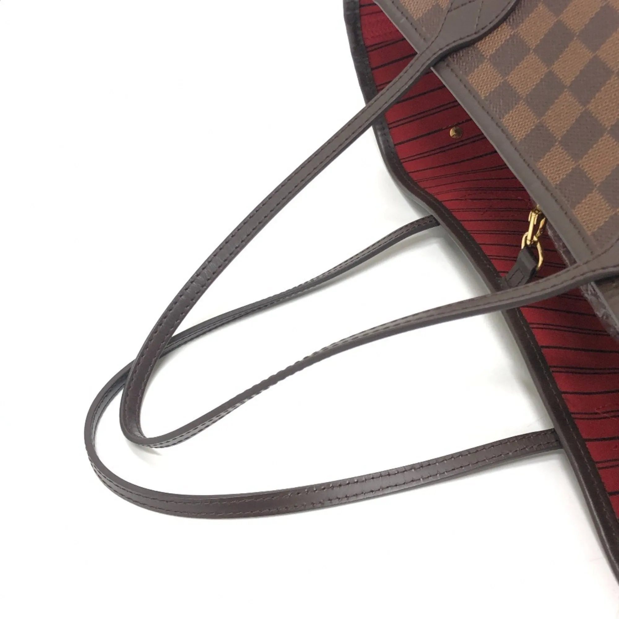 Louis Vuitton Ebene Damier Canvas Shoulder Bag Tote Bag (Pre-Owned)