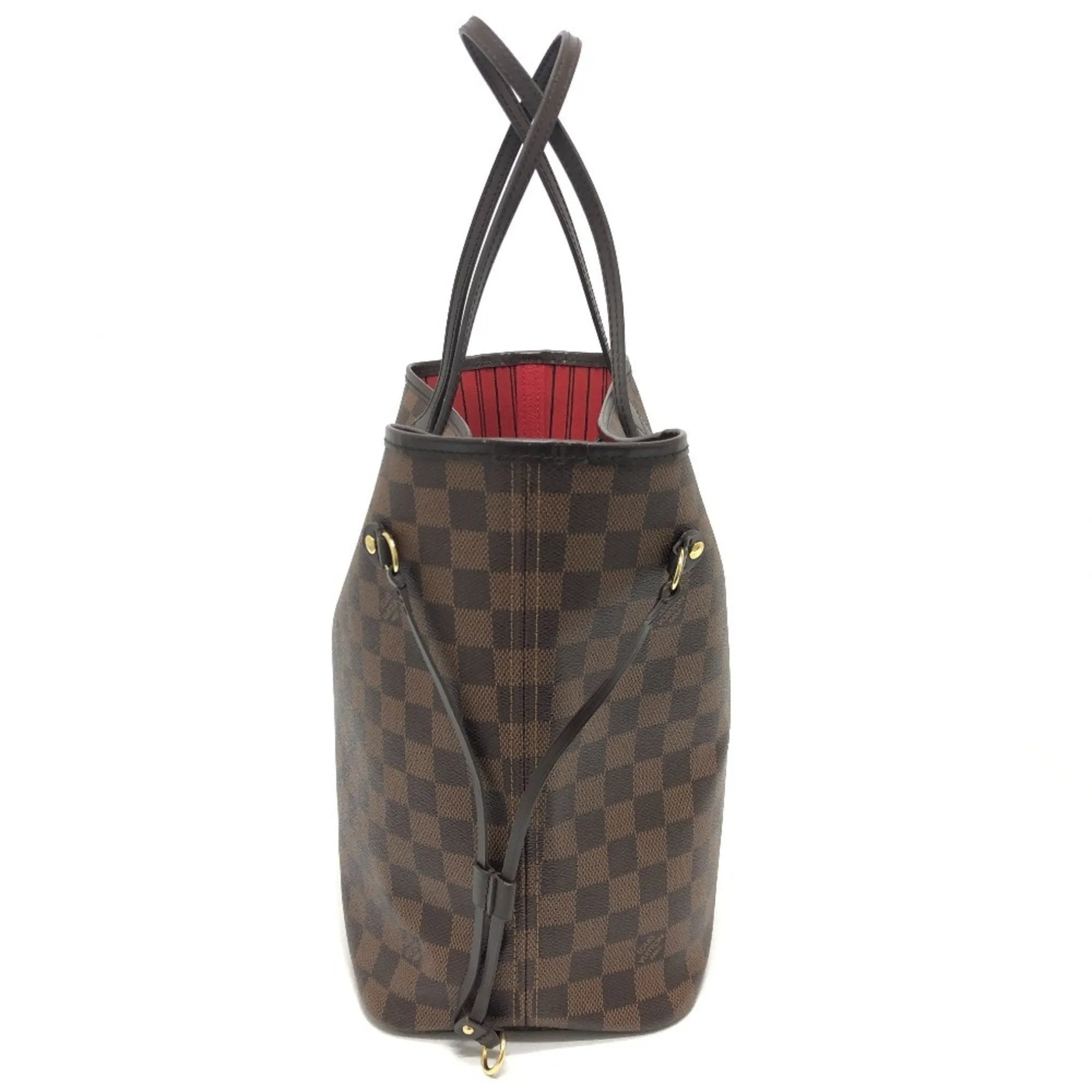 Louis Vuitton Ebene Damier Canvas Shoulder Bag Tote Bag (Pre-Owned)
