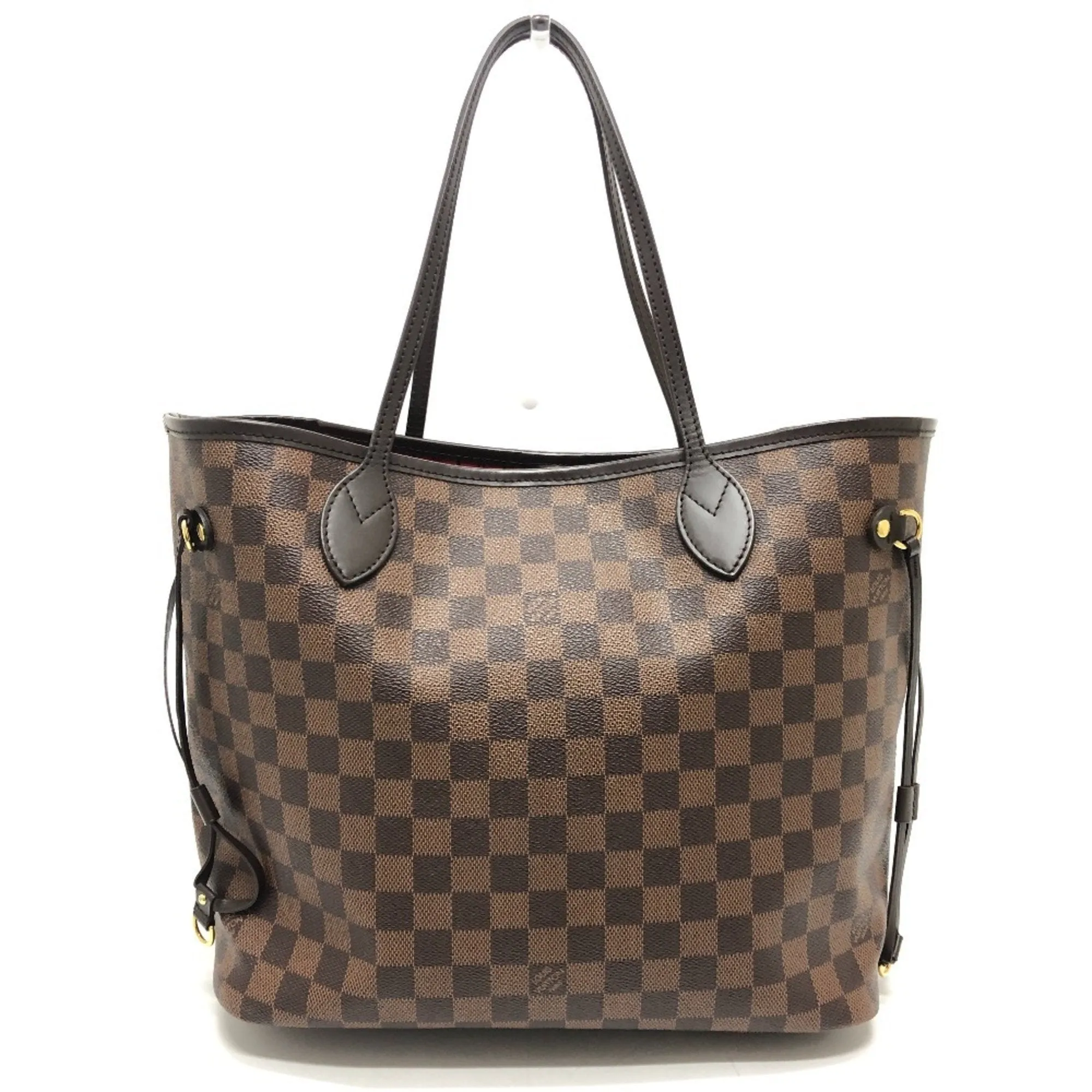 Louis Vuitton Ebene Damier Canvas Shoulder Bag Tote Bag (Pre-Owned)
