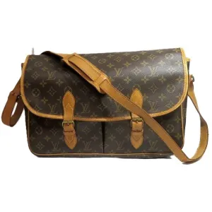 Louis Vuitton Gibecire Canvas Shoulder Bag (Pre-Owned)