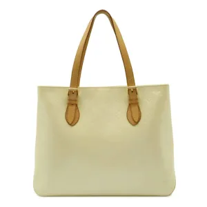 Louis Vuitton ivory Leather Shoulder Bag Tote Bag (Pre-Owned)