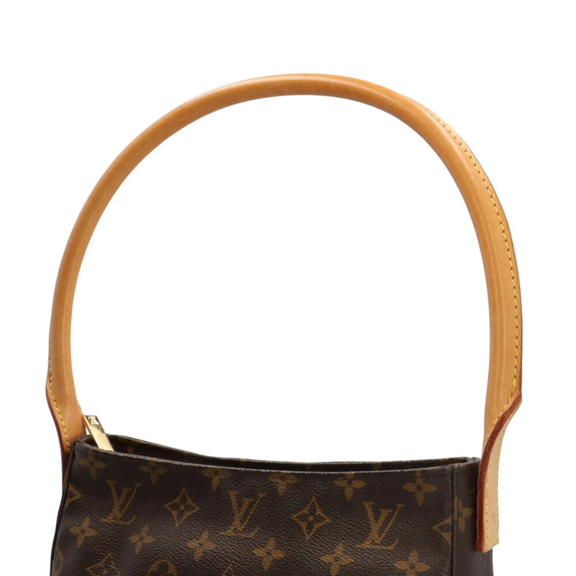 Louis Vuitton Looping Mm Canvas Shoulder Bag (Pre-Owned)