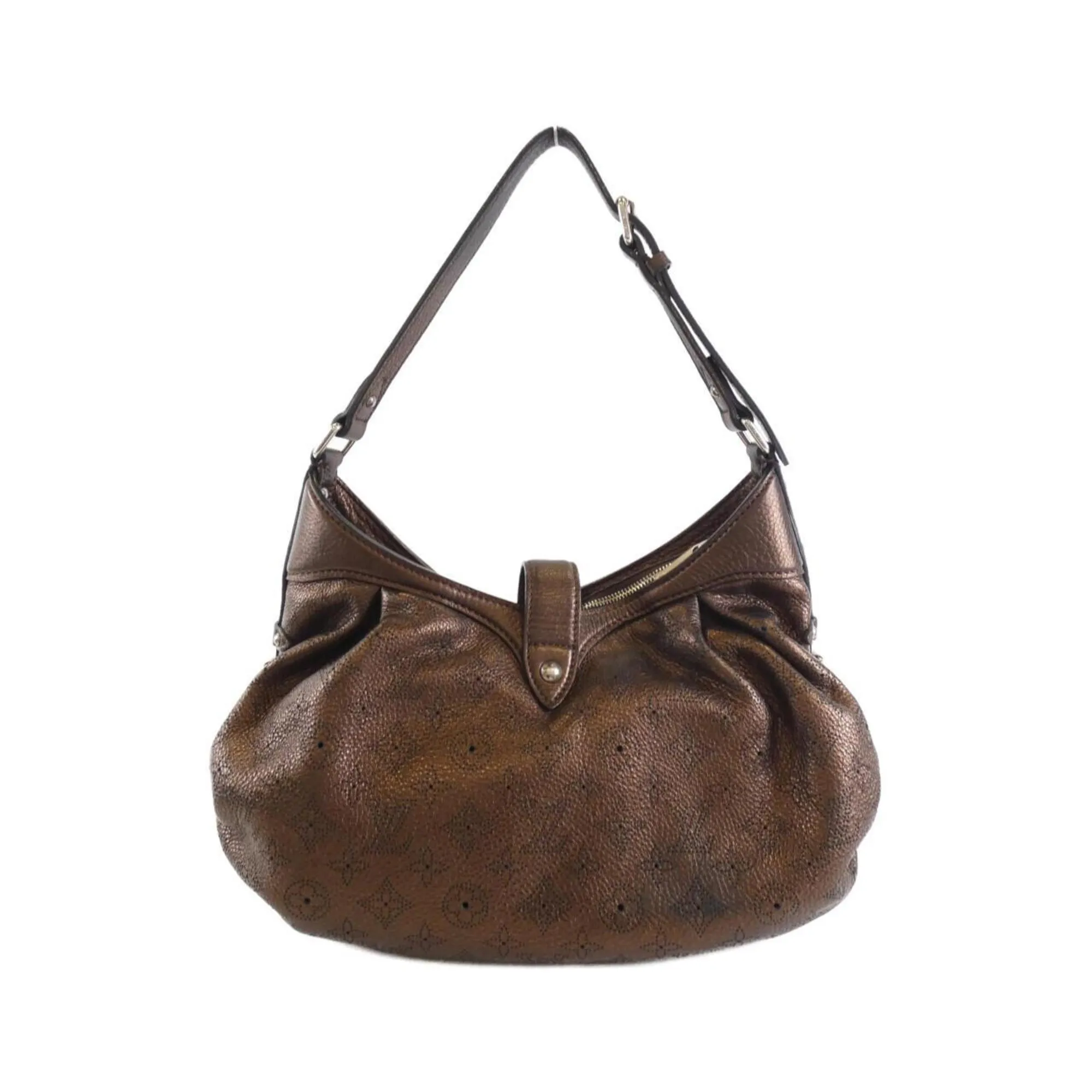 Louis Vuitton Mahina Leather Shoulder Bag (Pre-Owned)