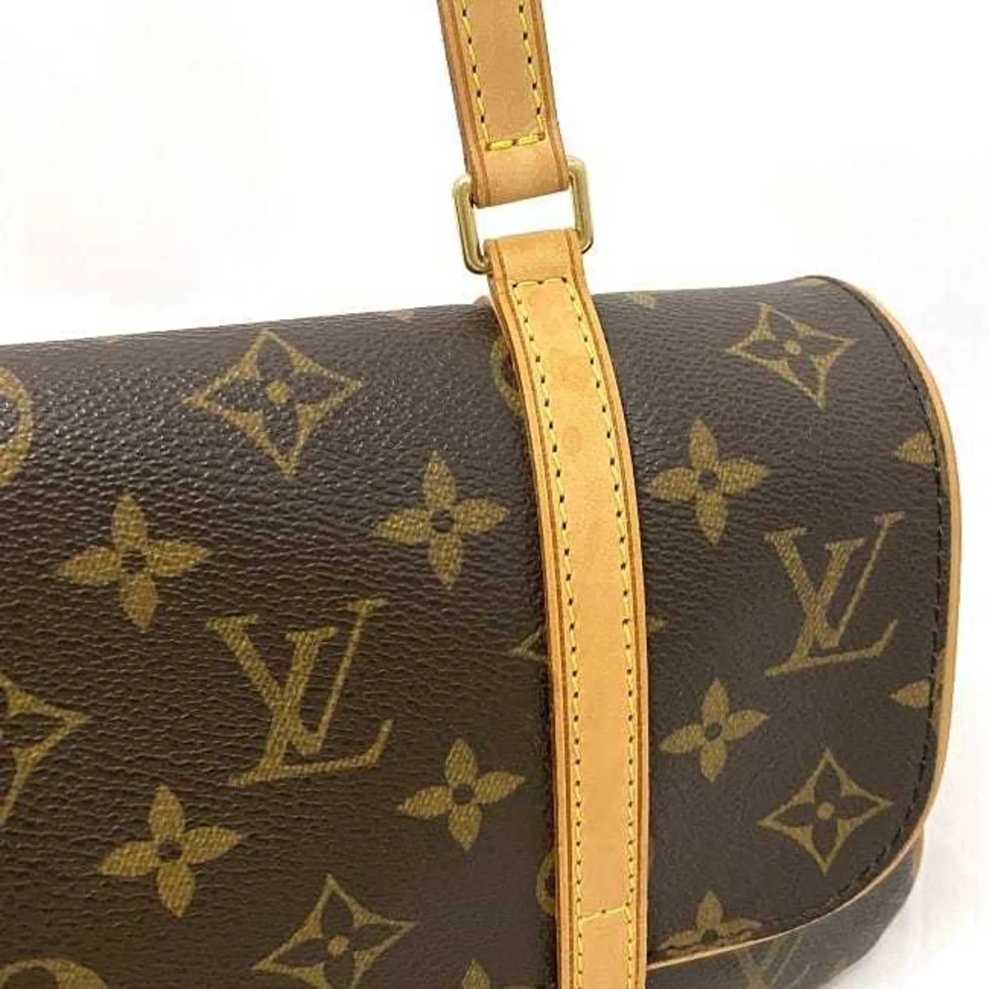 Louis Vuitton Marelle Canvas Shoulder Bag (Pre-Owned)
