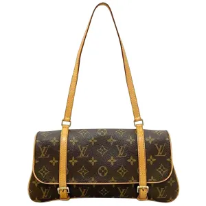 Louis Vuitton Marelle Canvas Shoulder Bag (Pre-Owned)