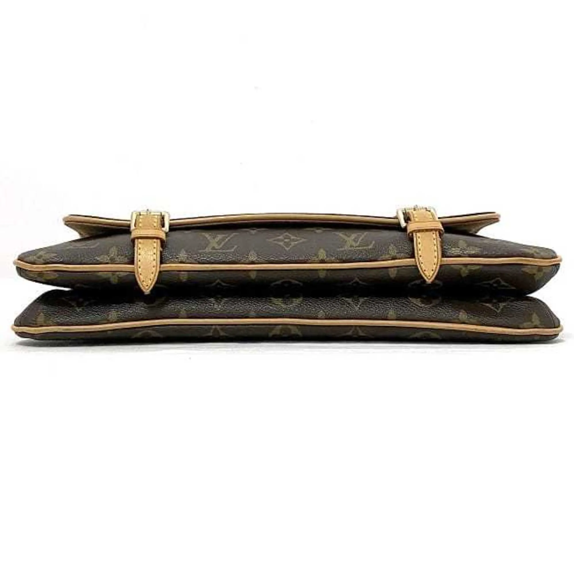 Louis Vuitton Marelle Canvas Shoulder Bag (Pre-Owned)