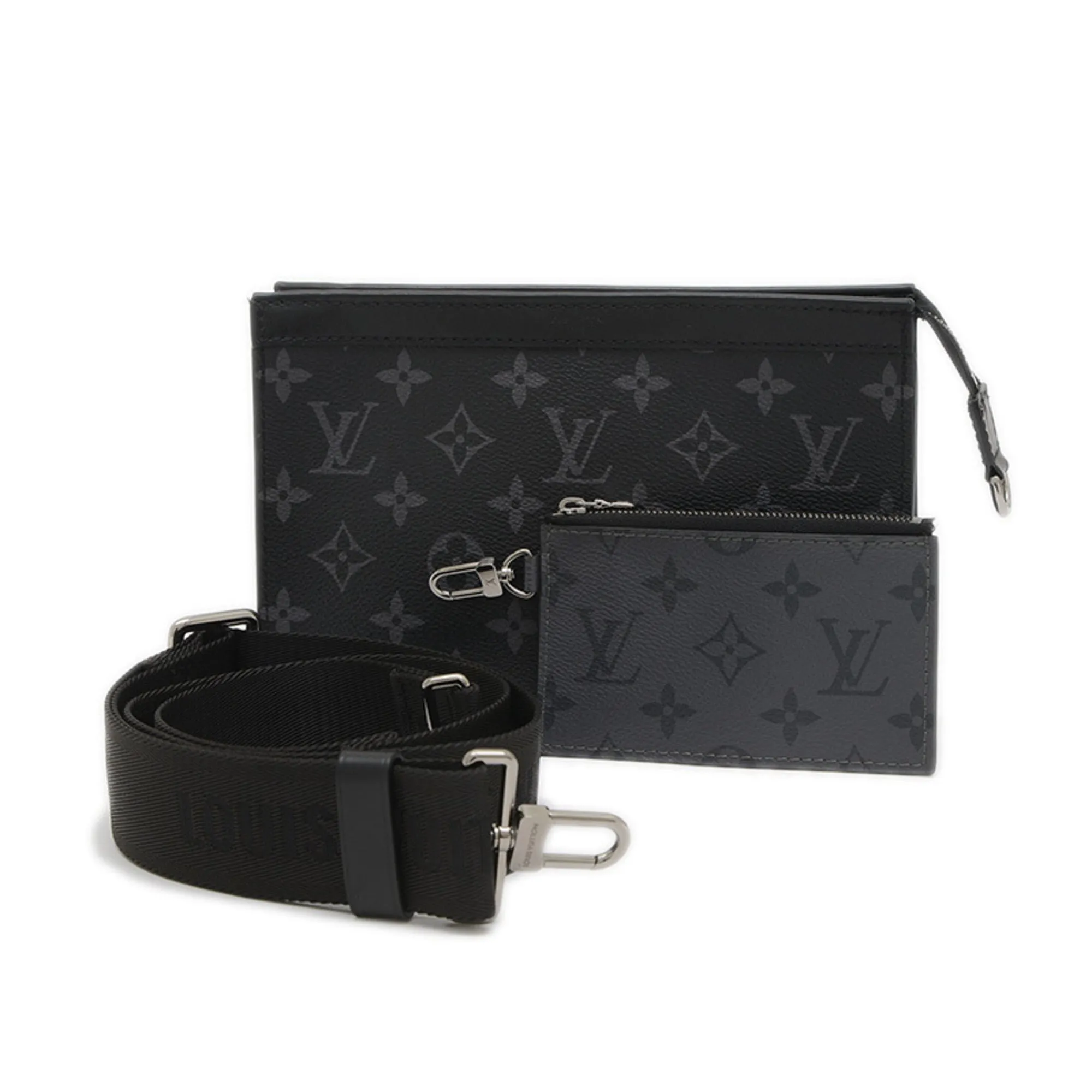 Louis Vuitton Monogram Eclipse Monogram Eclipse Canvas Shoulder Bag (Pre-Owned)
