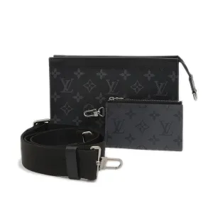 Louis Vuitton Monogram Eclipse Monogram Eclipse Canvas Shoulder Bag (Pre-Owned)