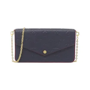 Louis Vuitton Monogram Empreinte Leather Pochette Shoulder Bag (Pre-Owned)