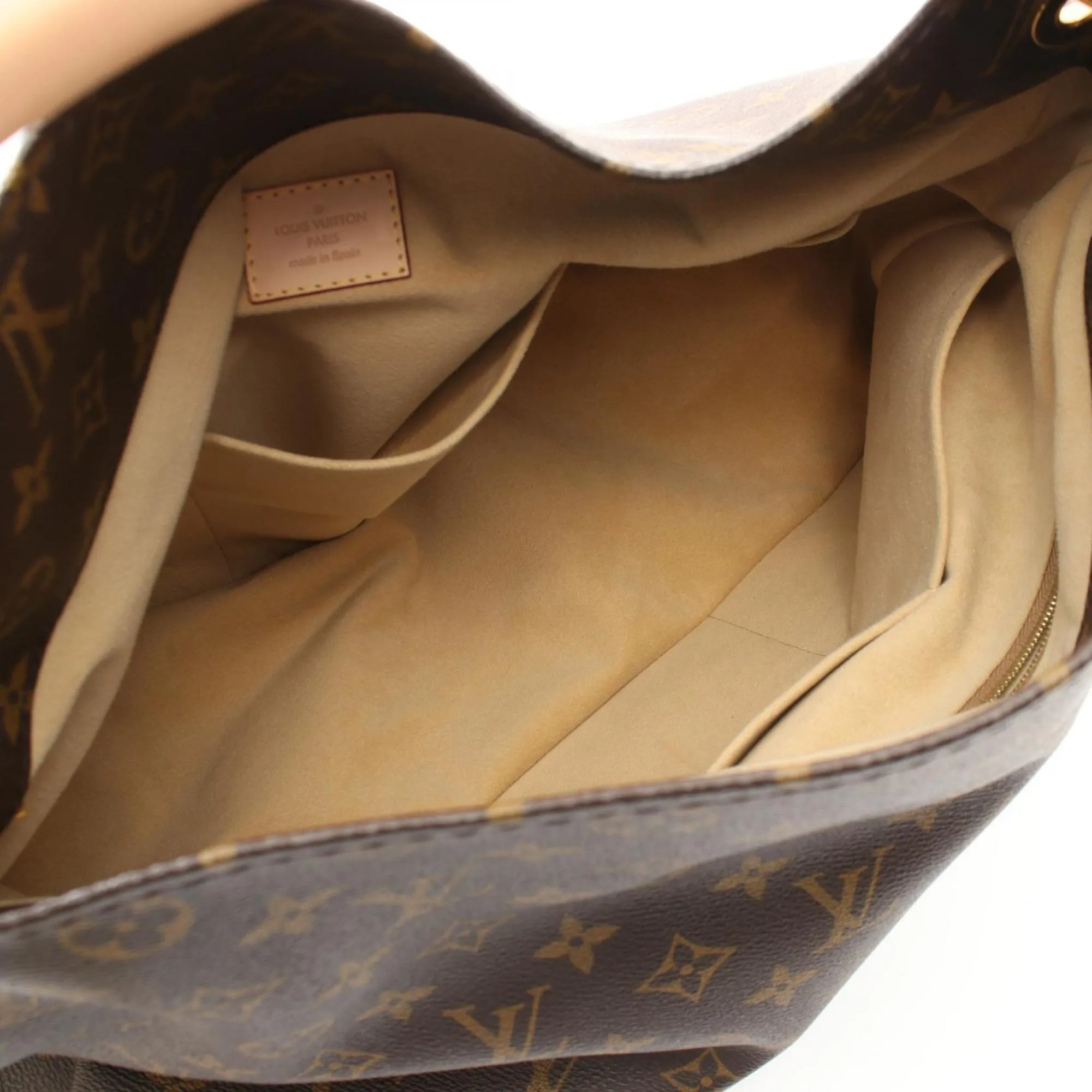 Louis Vuitton Monogram Leather Shoulder Bag (Pre-Owned)