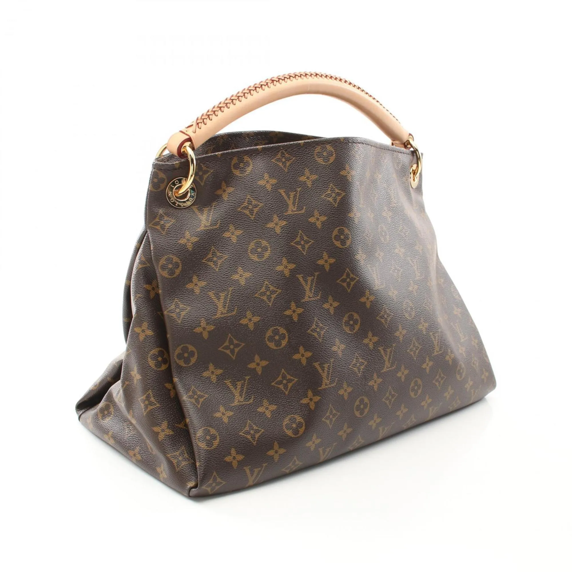 Louis Vuitton Monogram Leather Shoulder Bag (Pre-Owned)