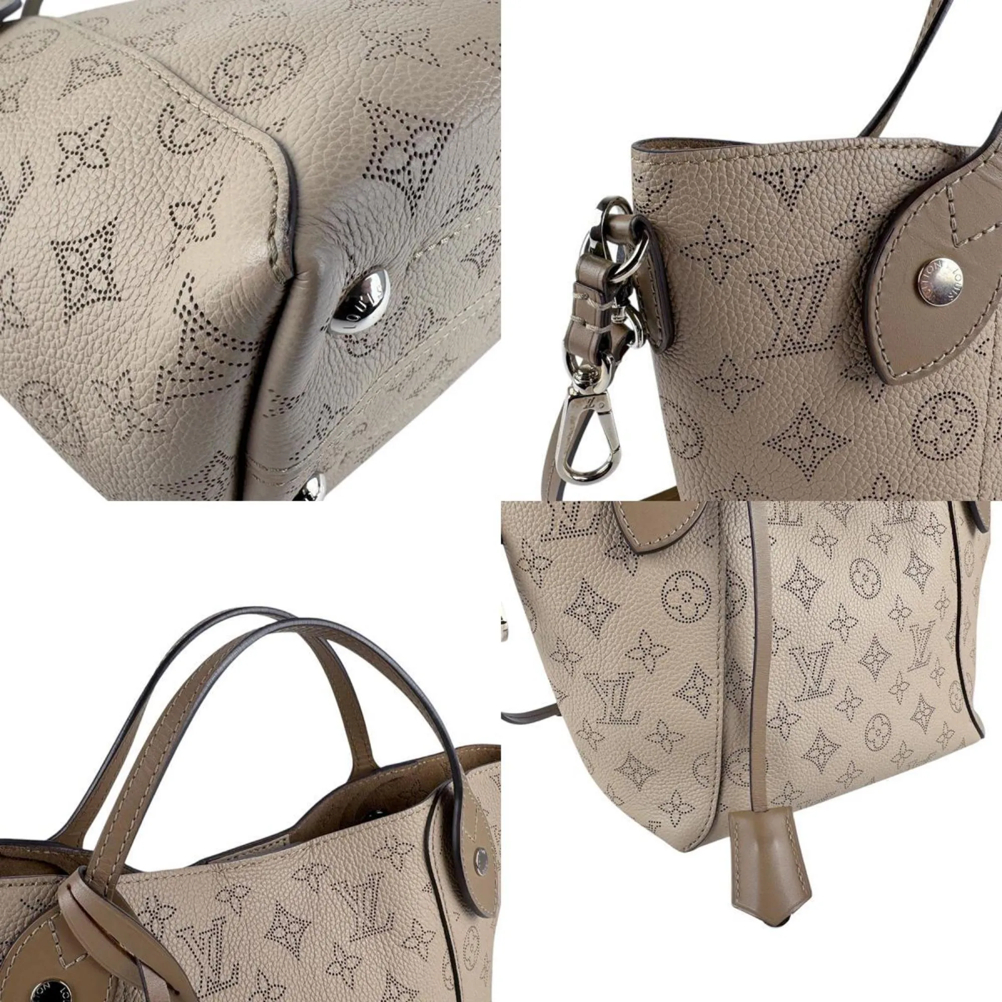 Louis Vuitton Monogram Mahina Leather Handbag Shoulder Bag (Pre-Owned)