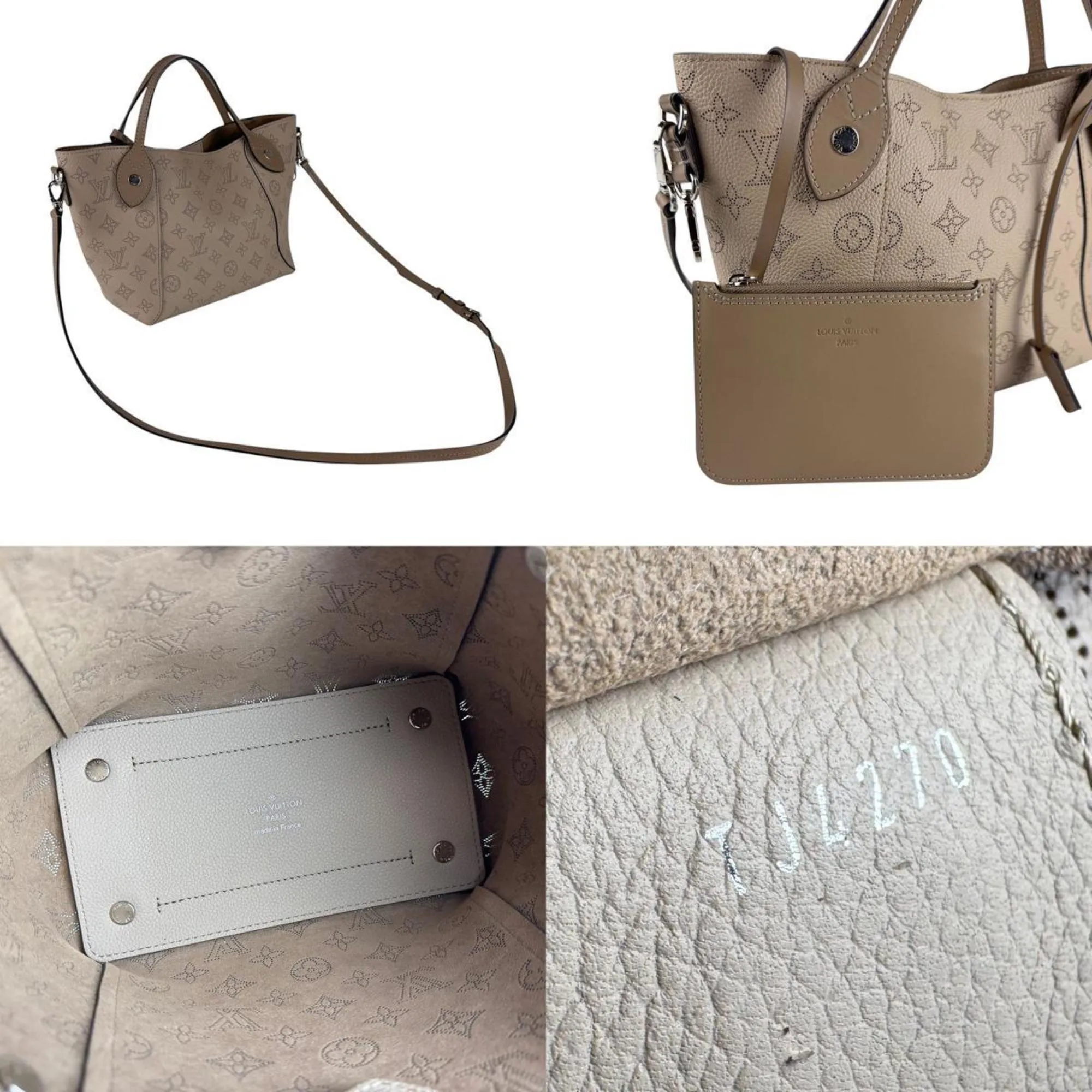 Louis Vuitton Monogram Mahina Leather Handbag Shoulder Bag (Pre-Owned)
