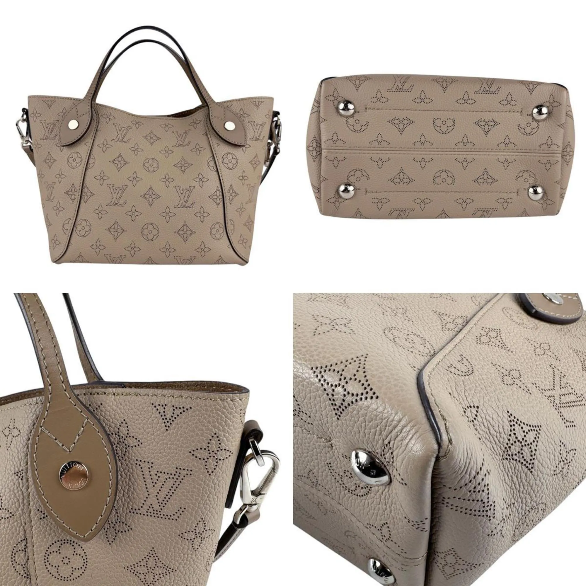 Louis Vuitton Monogram Mahina Leather Handbag Shoulder Bag (Pre-Owned)