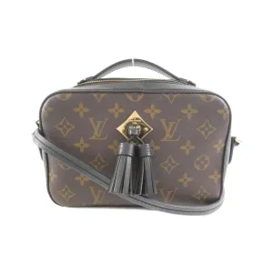 Louis Vuitton Monogram Marron Coated Canvas Leather Shoulder Bag (Pre-Owned)