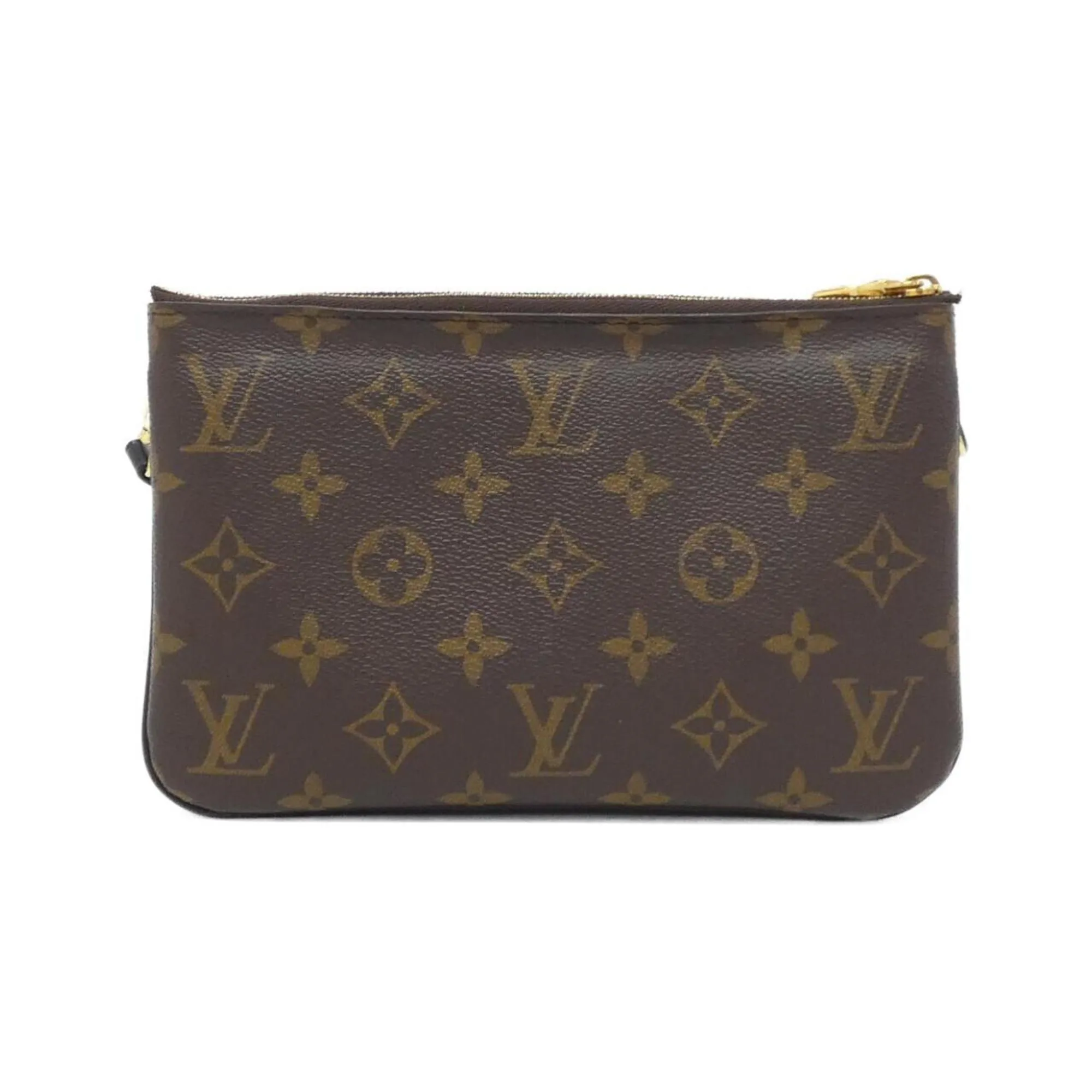 Louis Vuitton Monogram Marron Monogram Monogram Reverse Monogram Monogram Reverse Pochette Shoulder Bag (Pre-Owned)