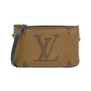 Louis Vuitton Monogram Marron Monogram Monogram Reverse Monogram Monogram Reverse Pochette Shoulder Bag (Pre-Owned)