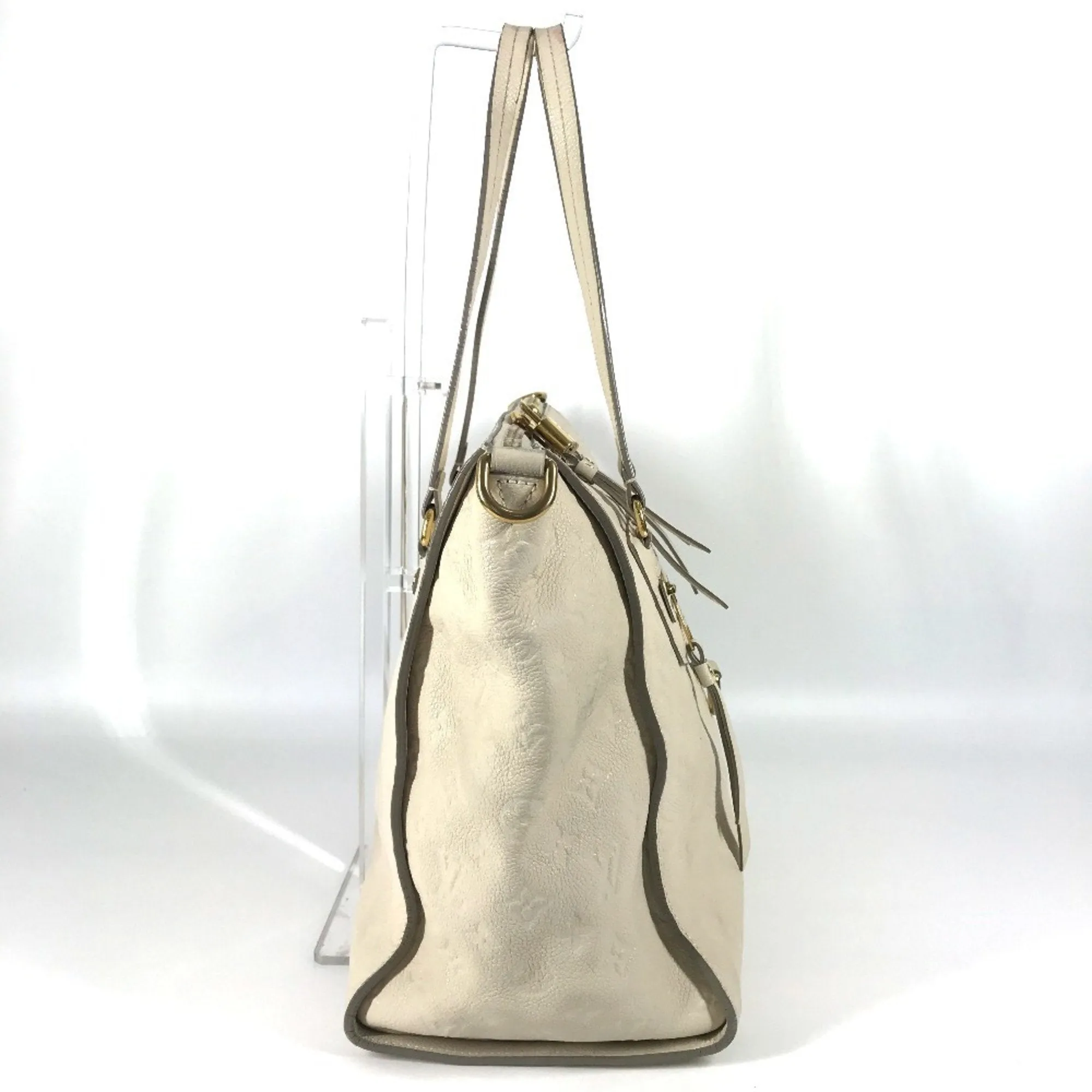 Louis Vuitton Neige Monogram Empreinte Leather Shoulder Bag Tote Bag (Pre-Owned)