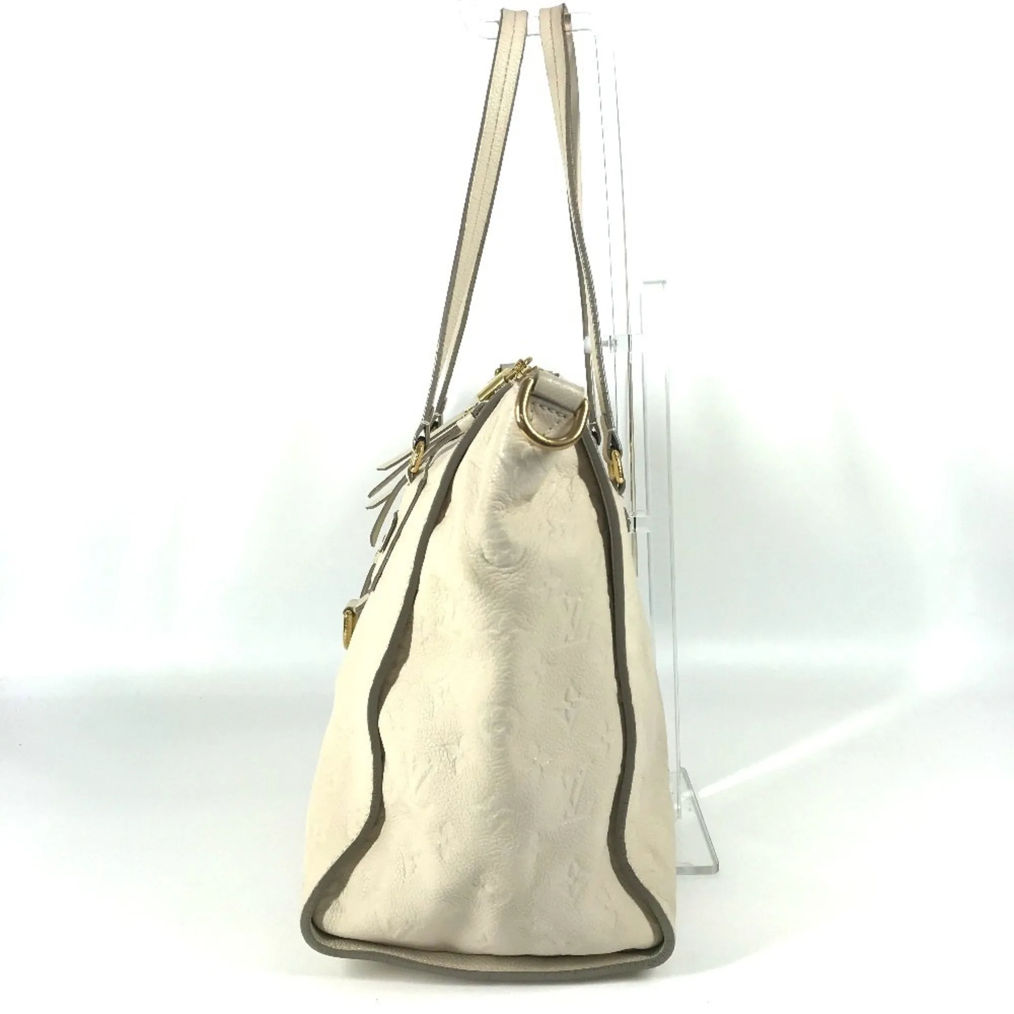 Louis Vuitton Neige Monogram Empreinte Leather Shoulder Bag Tote Bag (Pre-Owned)