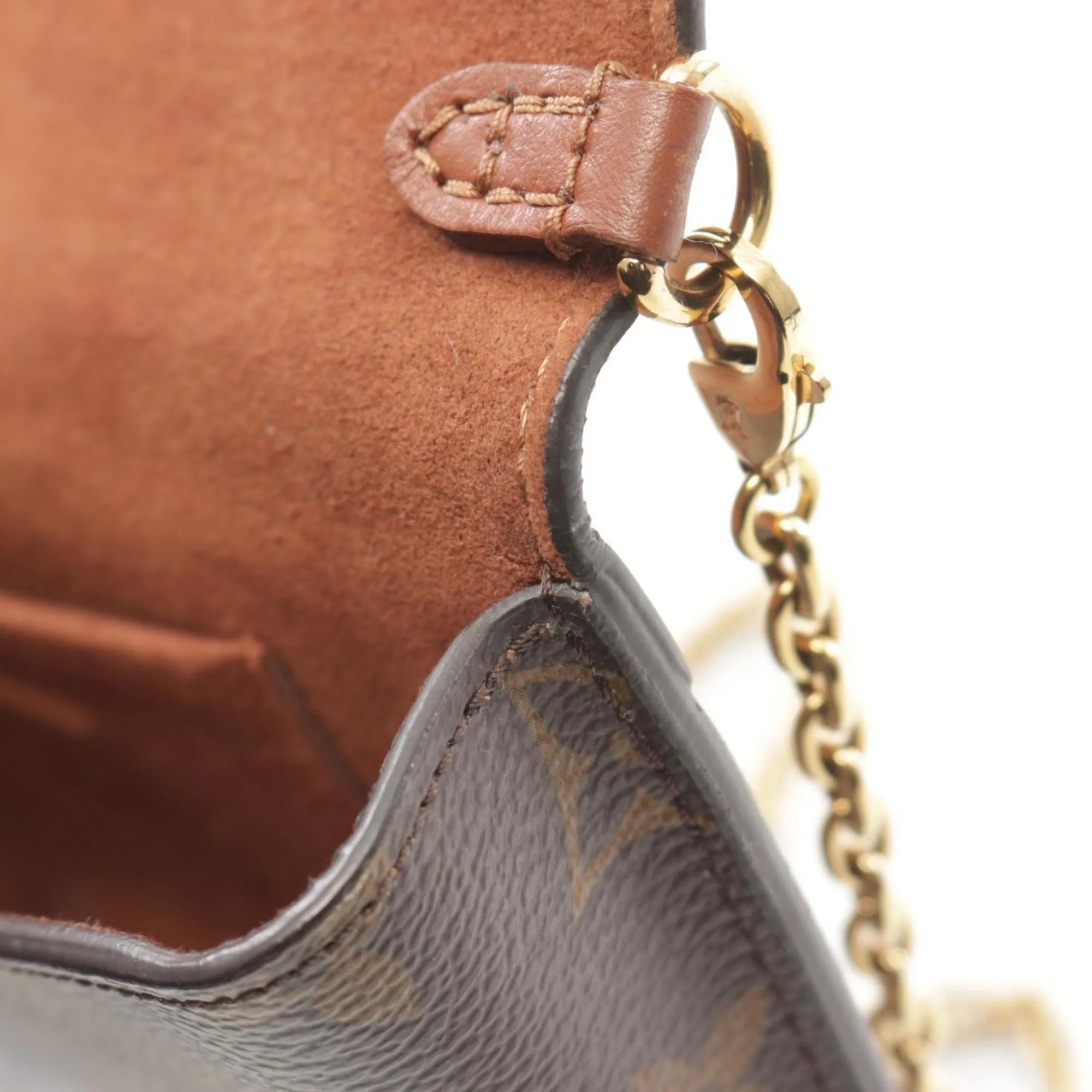 Louis Vuitton Padlock On Strap Canvas Shoulder Bag (Pre-Owned)