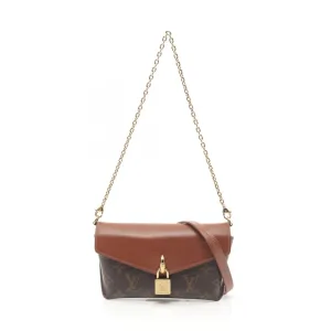 Louis Vuitton Padlock On Strap Canvas Shoulder Bag (Pre-Owned)