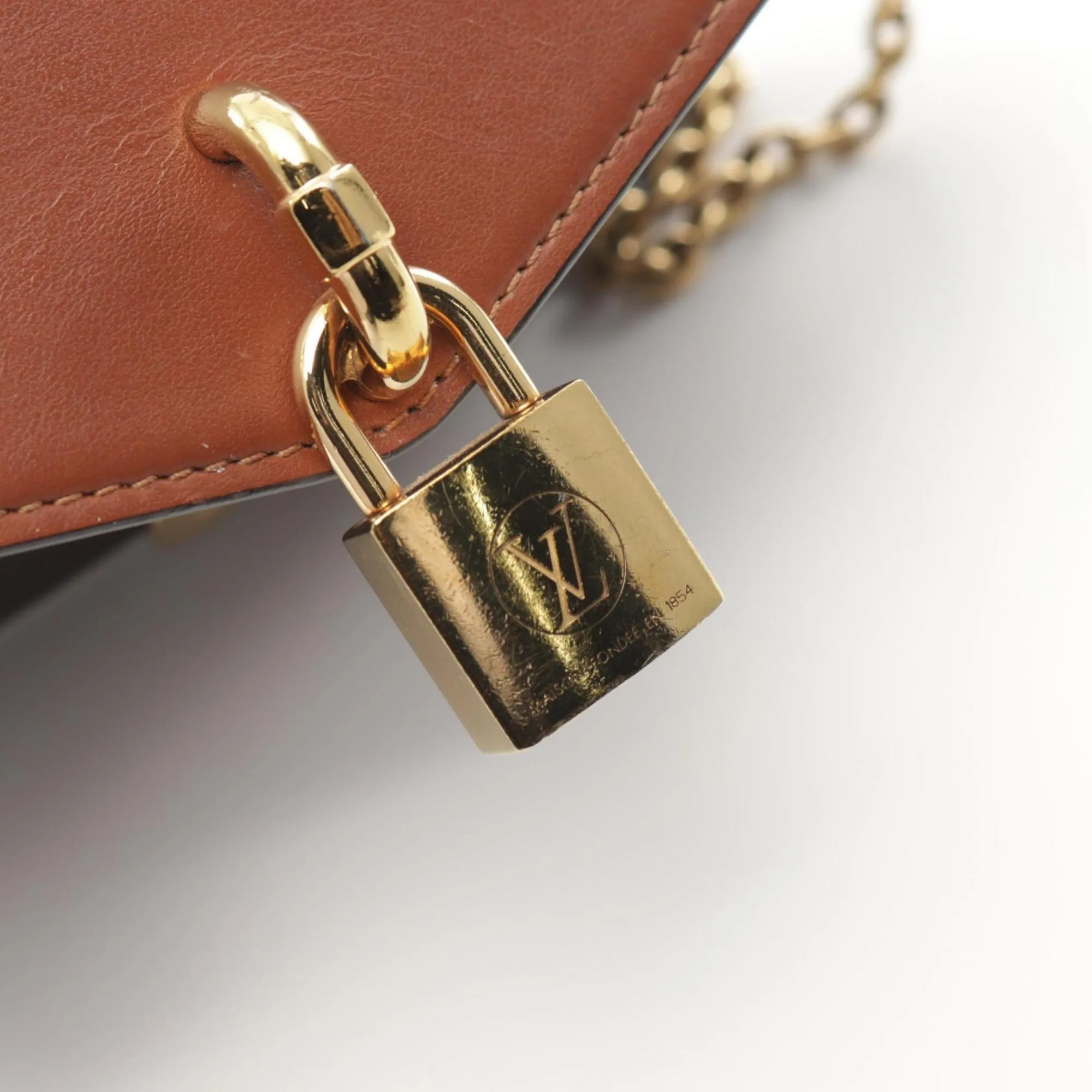 Louis Vuitton Padlock On Strap Canvas Shoulder Bag (Pre-Owned)