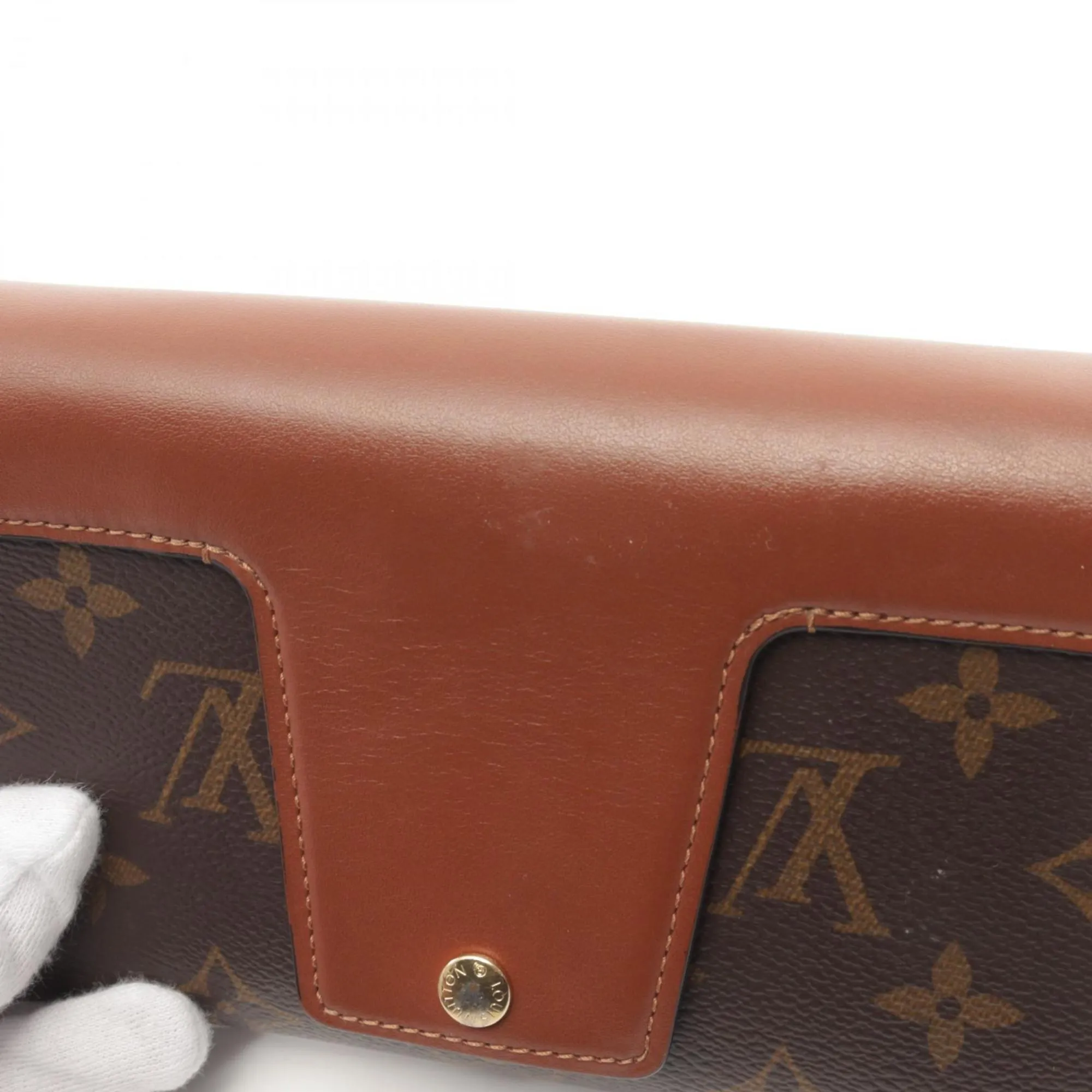 Louis Vuitton Padlock On Strap Canvas Shoulder Bag (Pre-Owned)