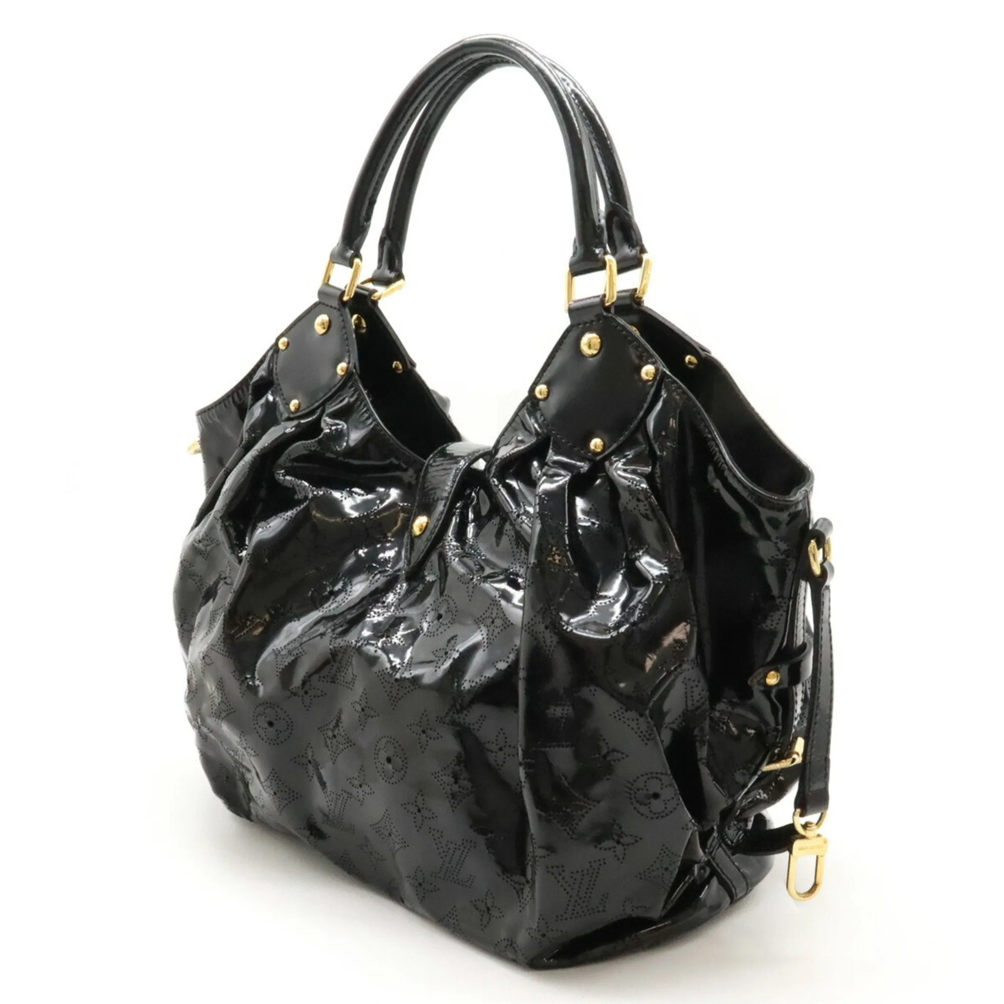 Louis Vuitton Patent Leather Shoulder Bag Tote Bag (Pre-Owned)