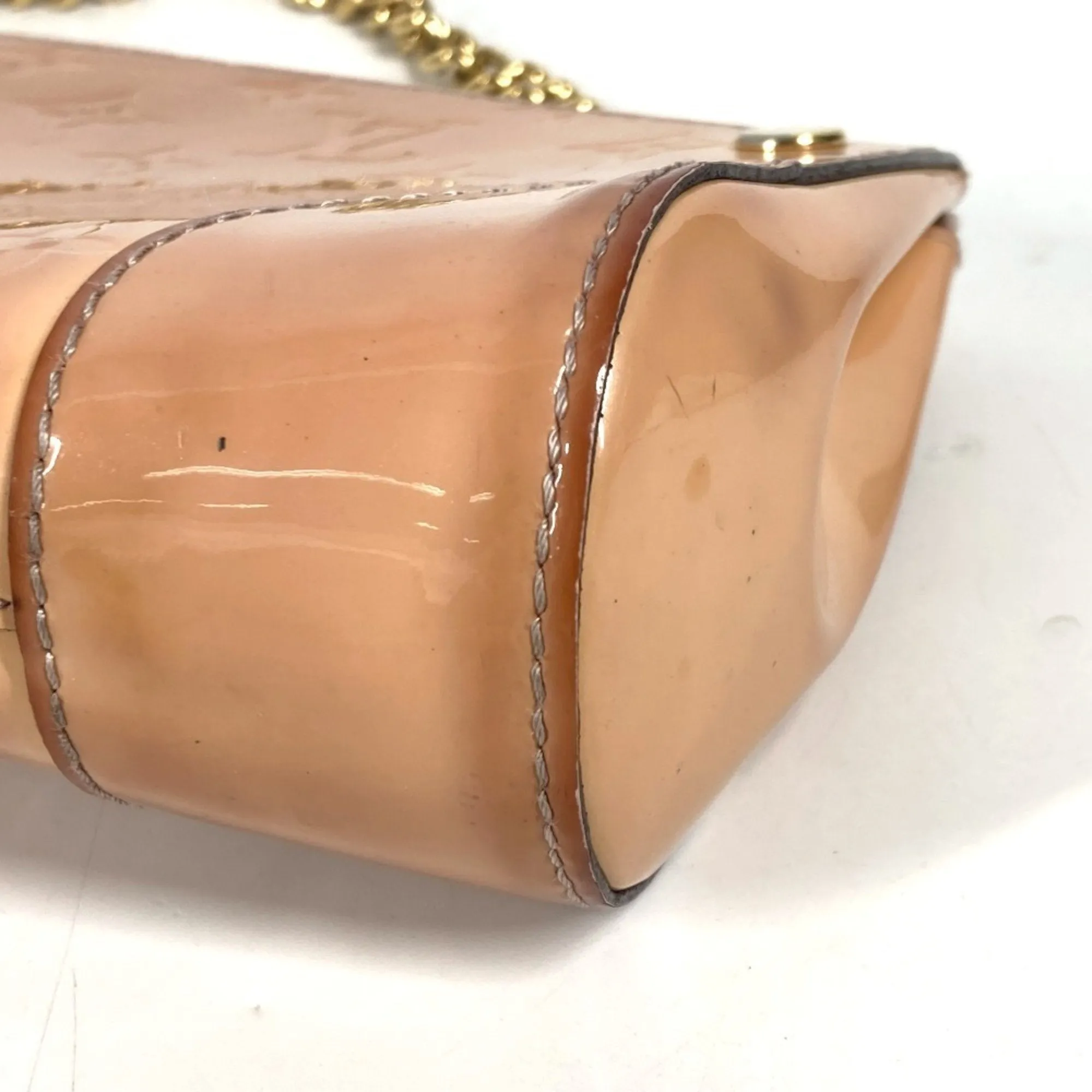 Louis Vuitton pink Rose Ballerine Monogram Vernis Handbag Shoulder Bag (Pre-Owned)